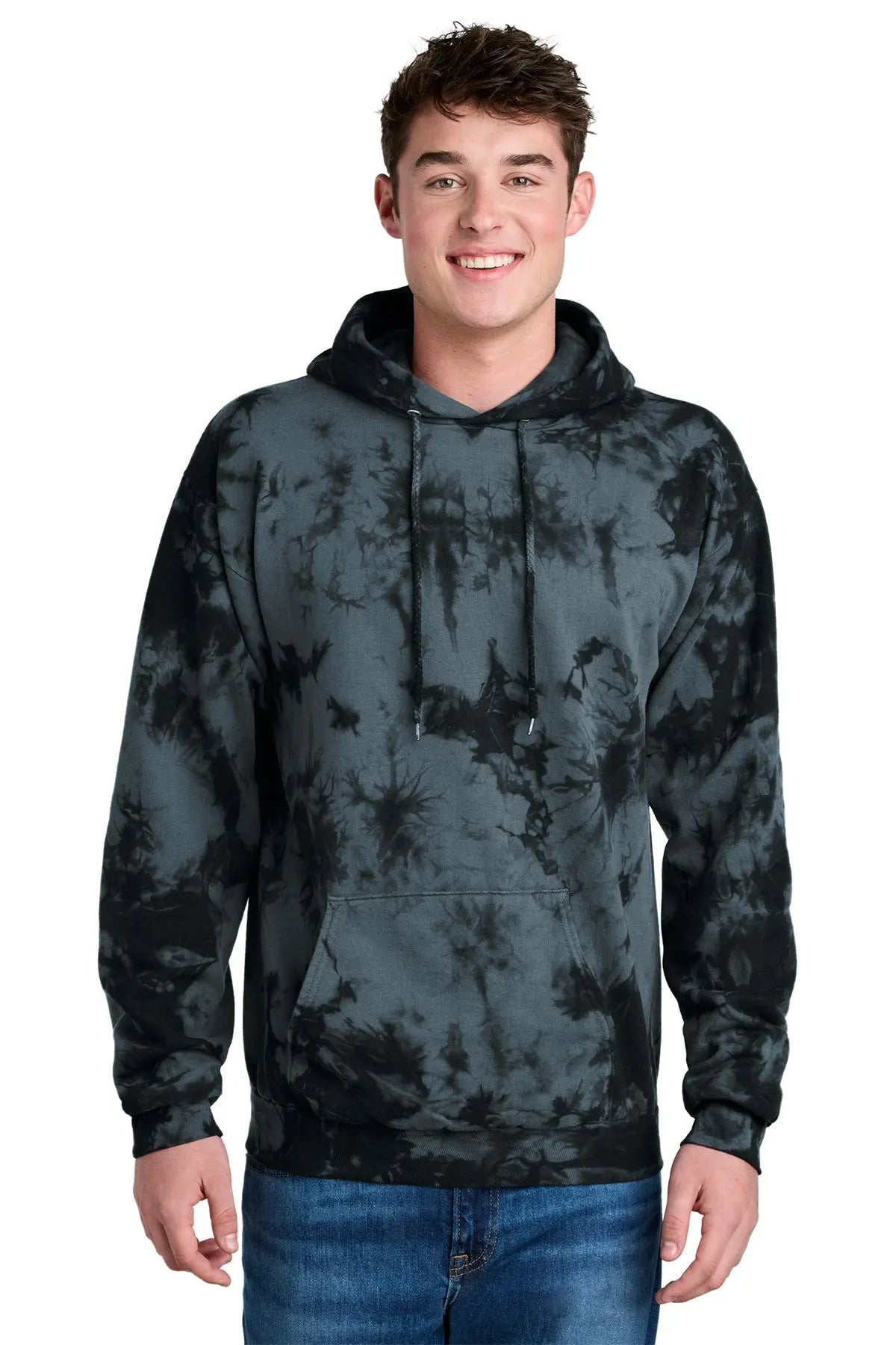 Port & Co™ Crystal Tie-Dye Pullover Hoodie #PC144