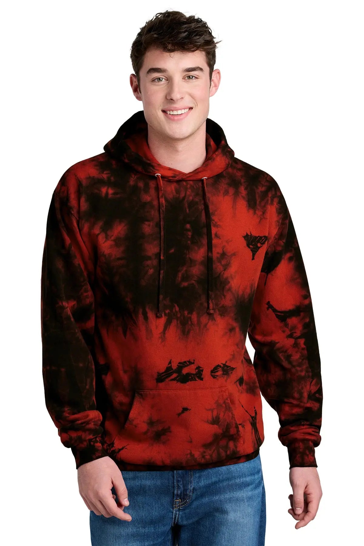 Port & Co™ Crystal Tie-Dye Pullover Hoodie #PC144