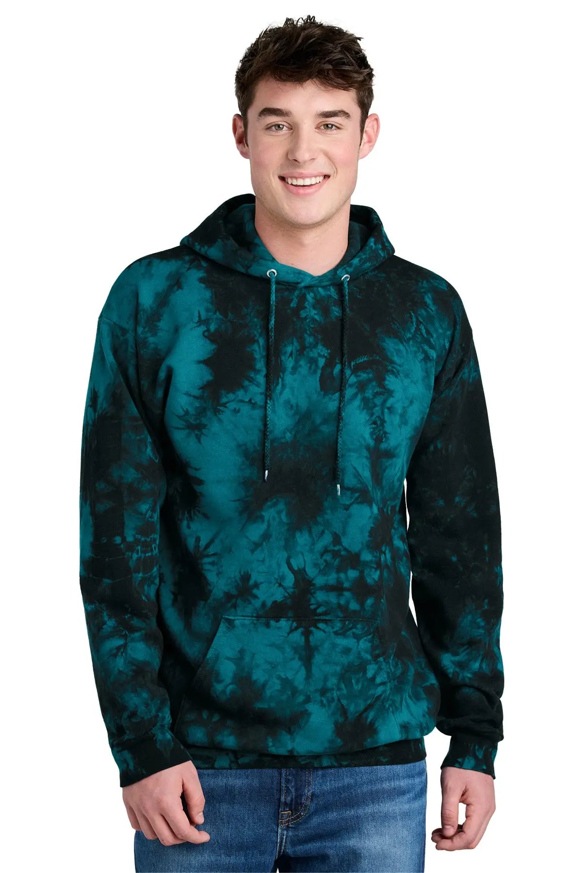 Port & Co™ Crystal Tie-Dye Pullover Hoodie #PC144