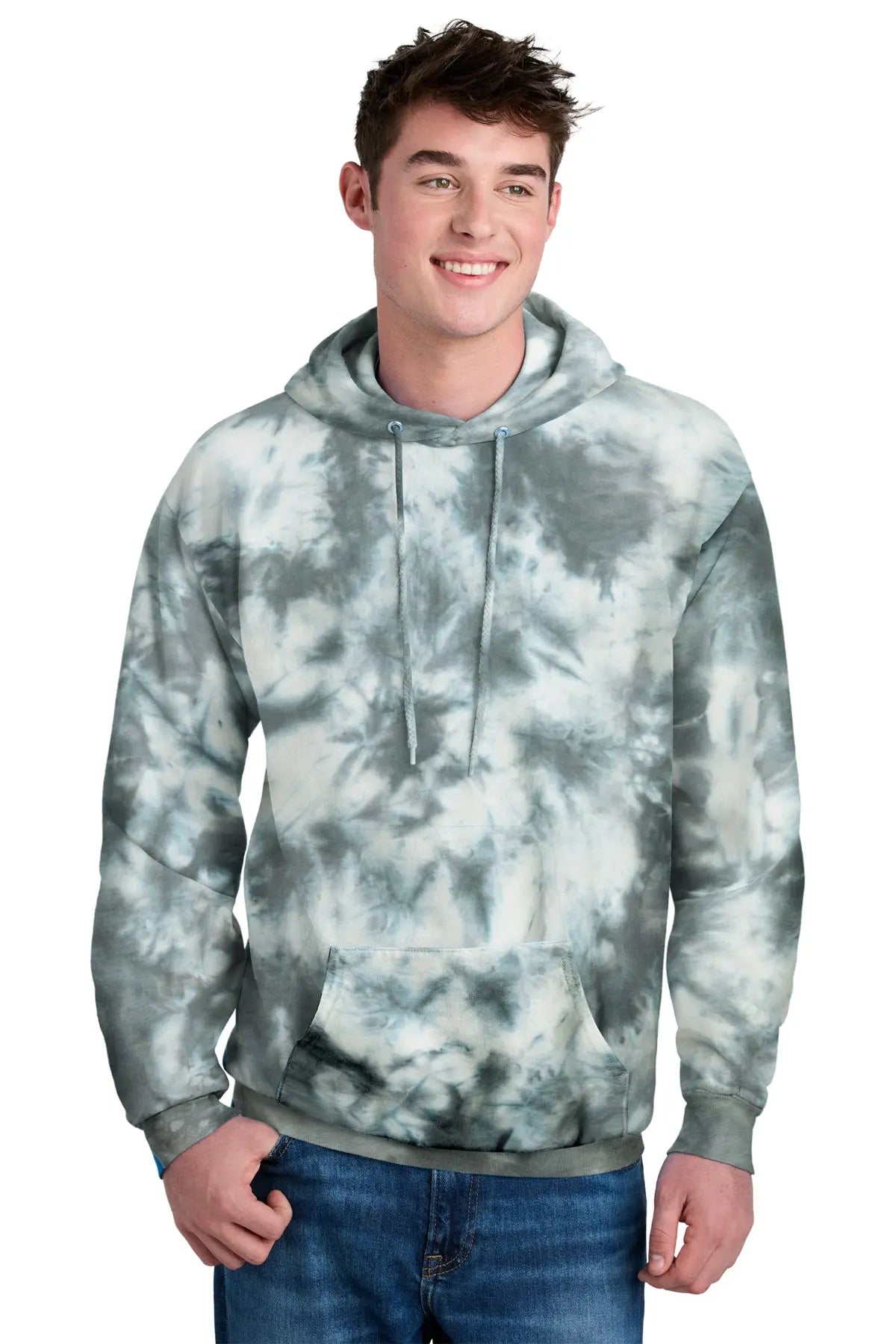 Port & Co™ Crystal Tie-Dye Pullover Hoodie #PC144