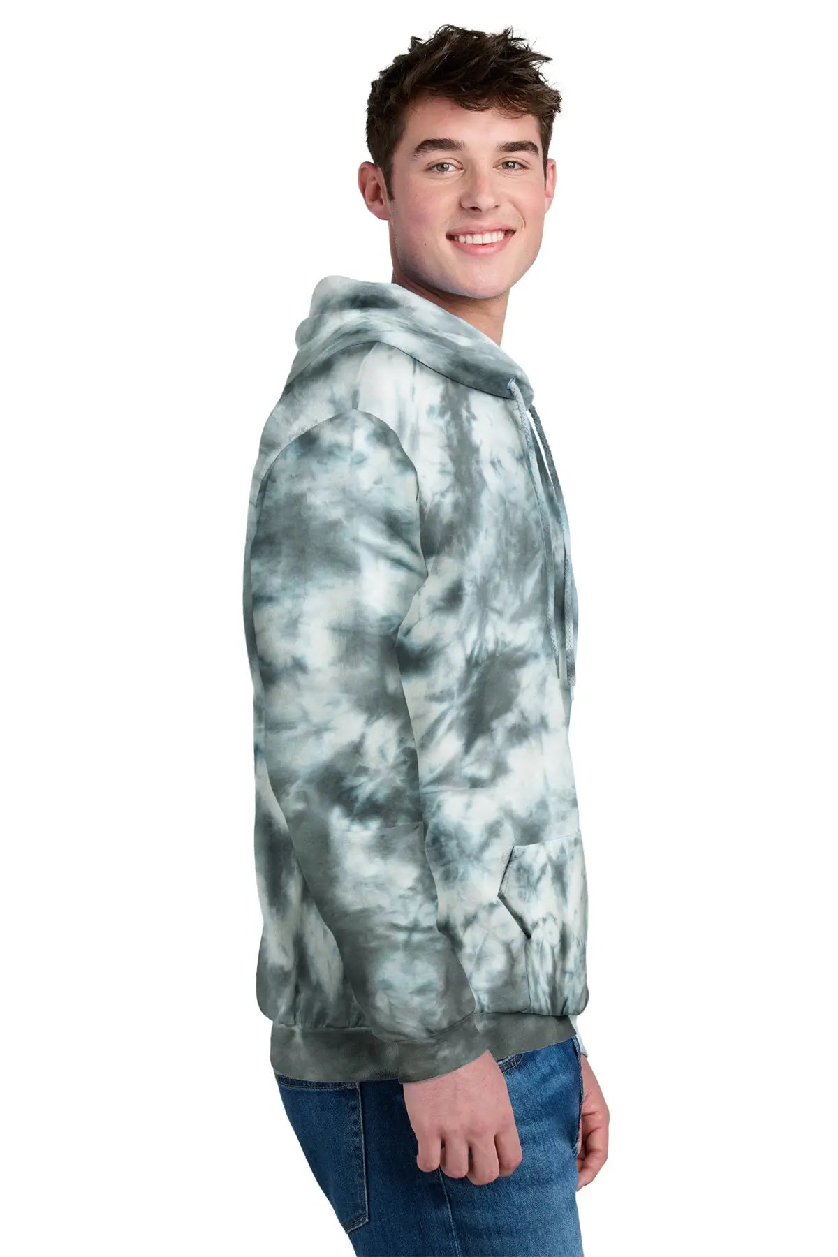 Port & Co™ Crystal Tie-Dye Pullover Hoodie #PC144