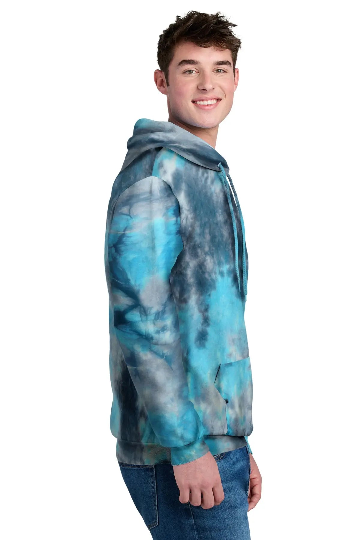Port & Co™ Crystal Tie-Dye Pullover Hoodie #PC144