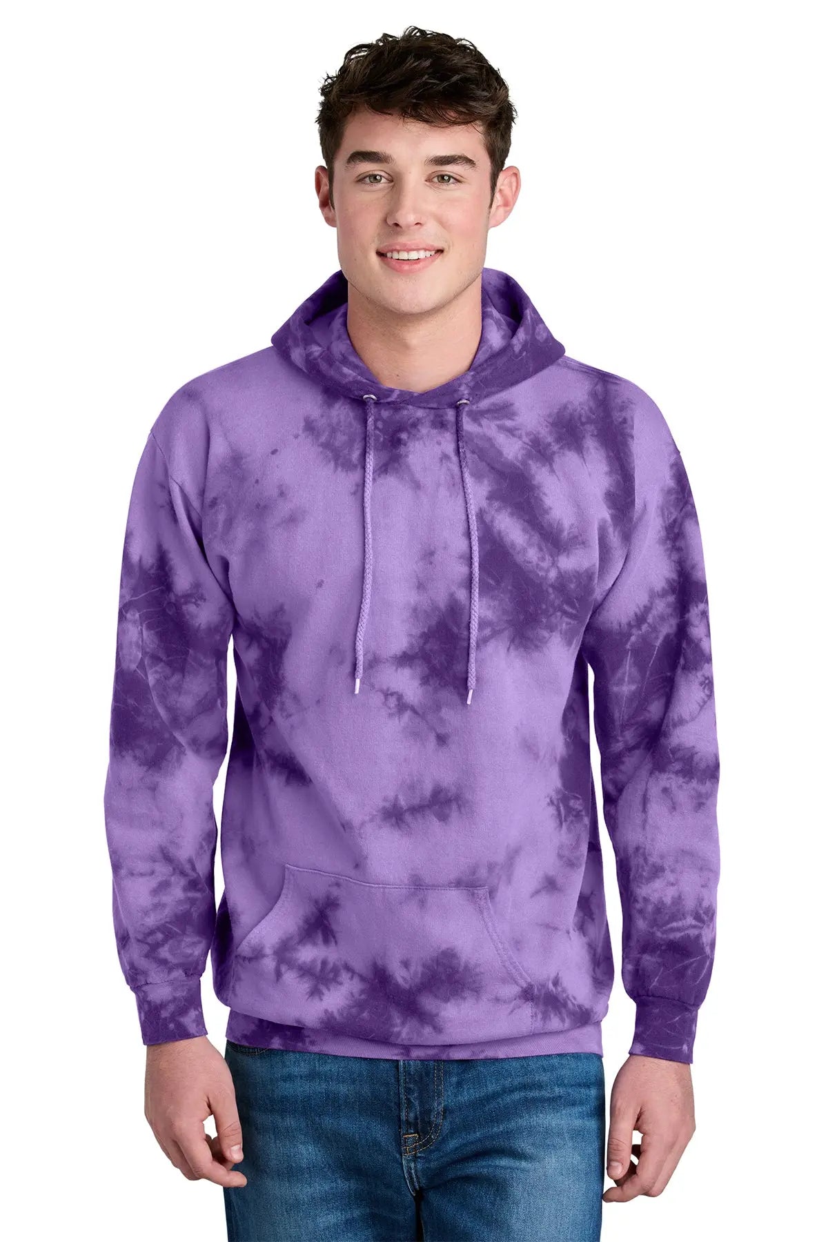 Port & Co™ Crystal Tie-Dye Pullover Hoodie #PC144