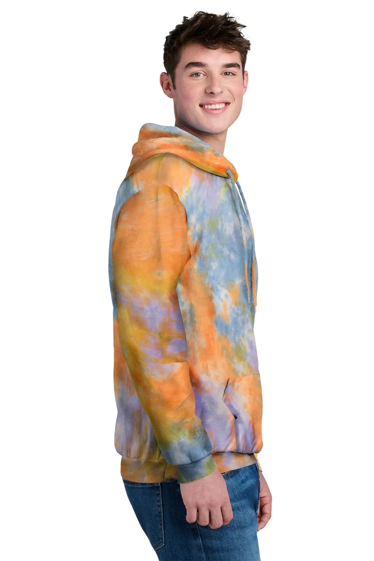 Port & Co™ Crystal Tie-Dye Pullover Hoodie #PC144