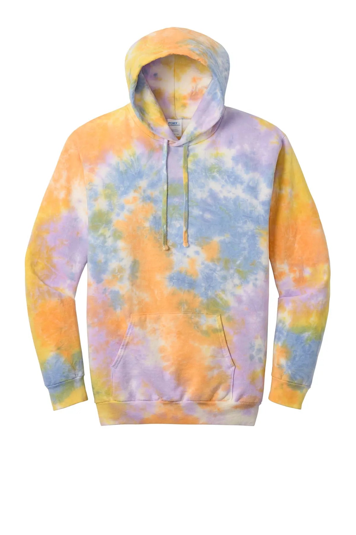 Port & Co™ Crystal Tie-Dye Pullover Hoodie #PC144