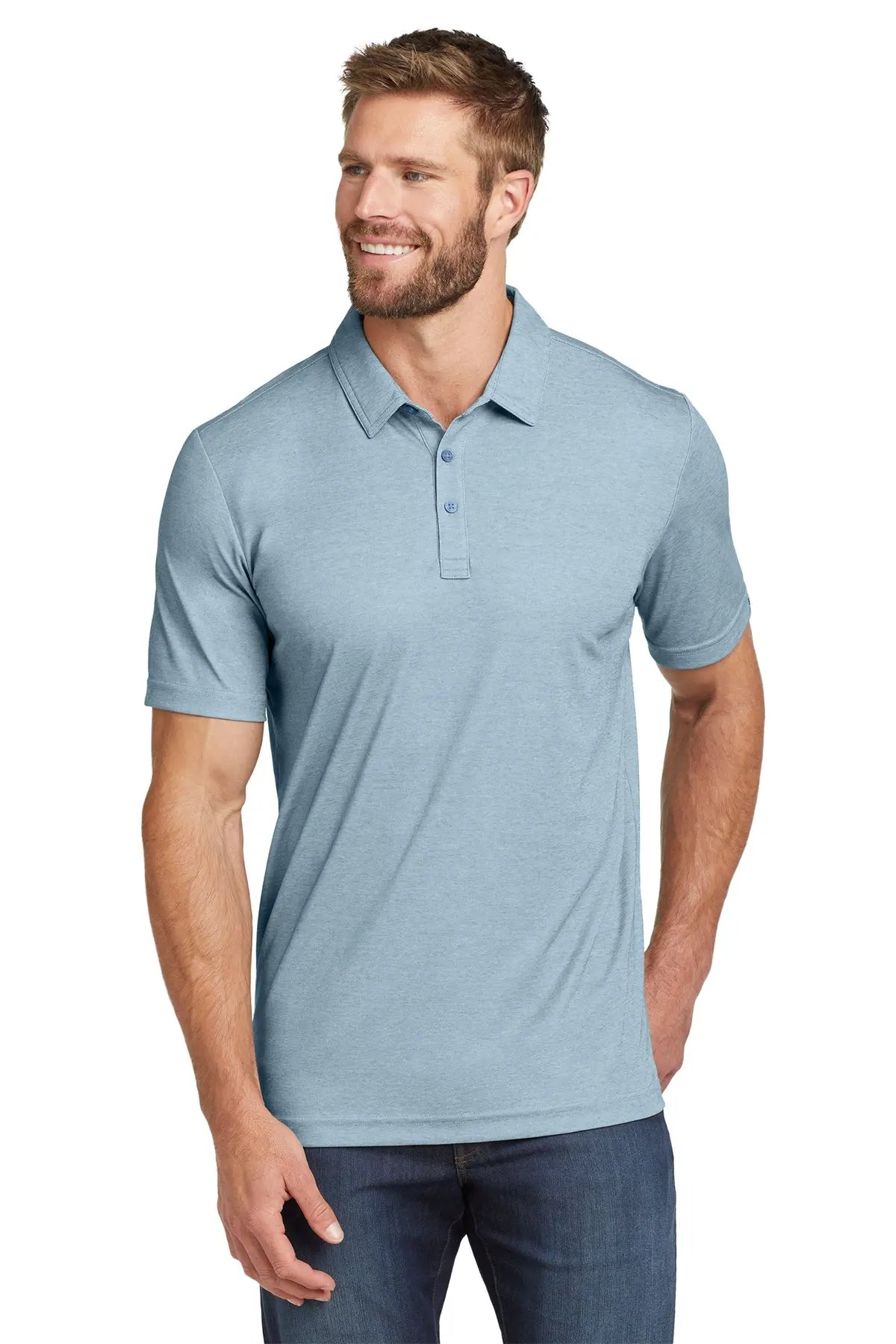 TravisMathew Oceanside Heather Polo #TM1MU412Game Over Merch