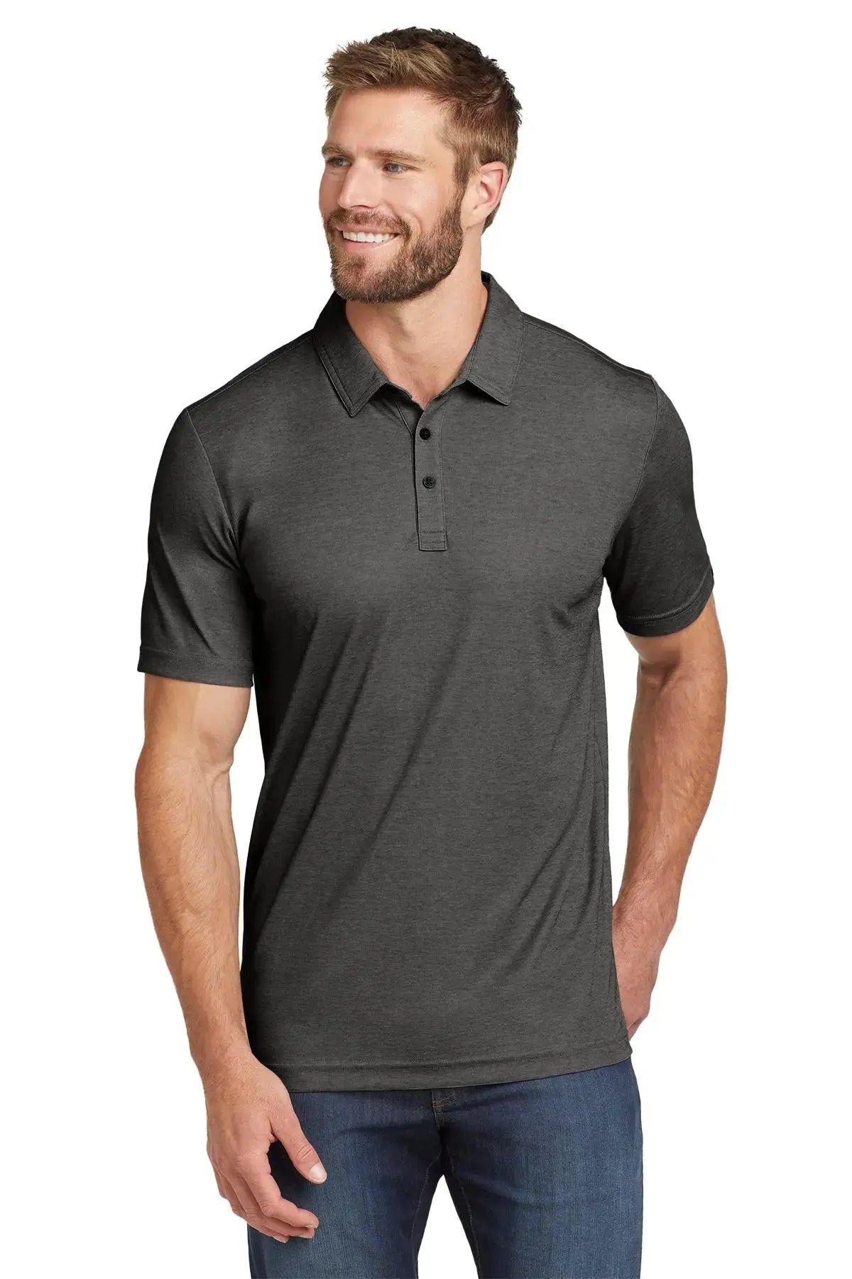 TravisMathew Oceanside Heather Polo #TM1MU412Game Over Merch