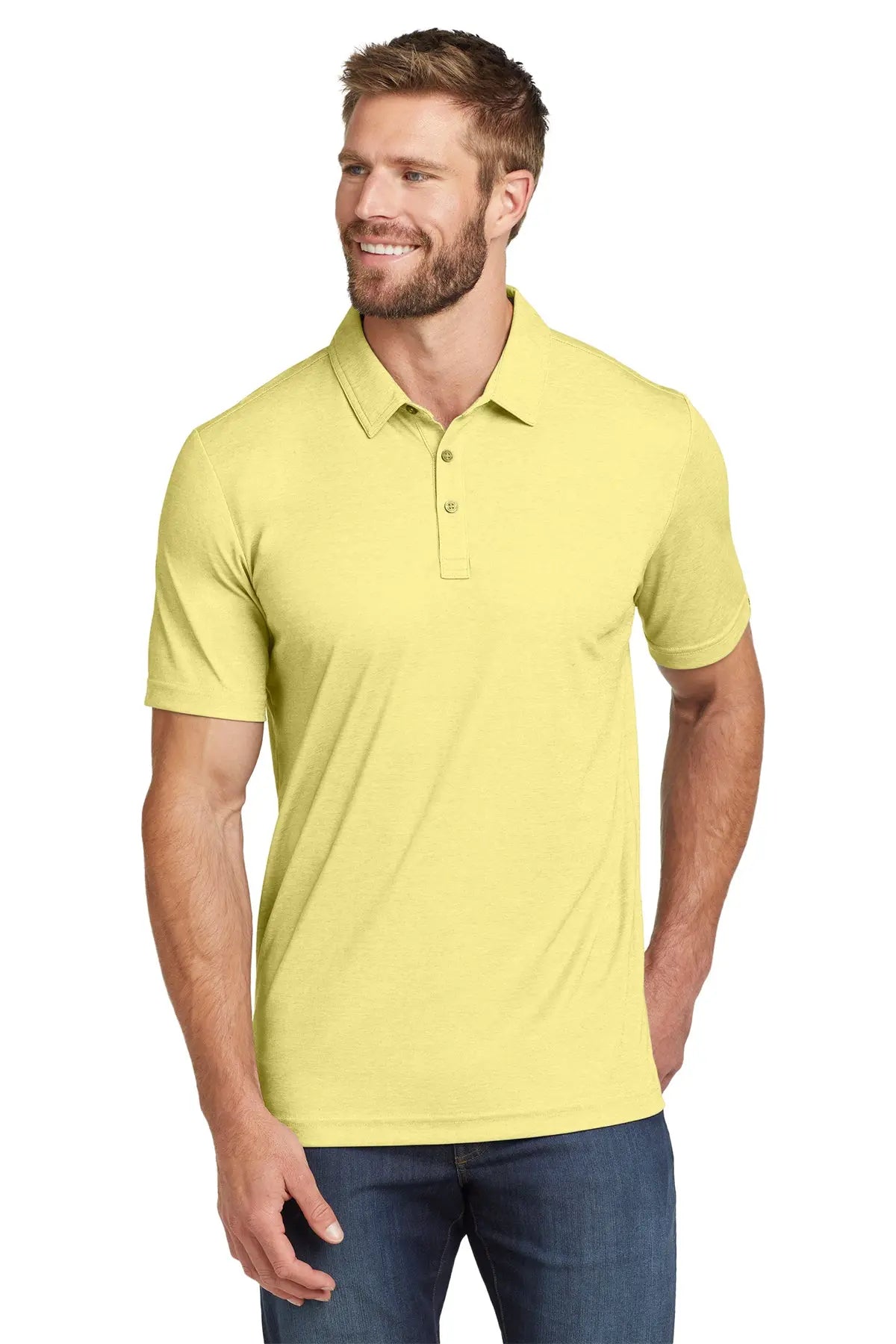 TravisMathew Oceanside Heather Polo #TM1MU412Game Over Merch