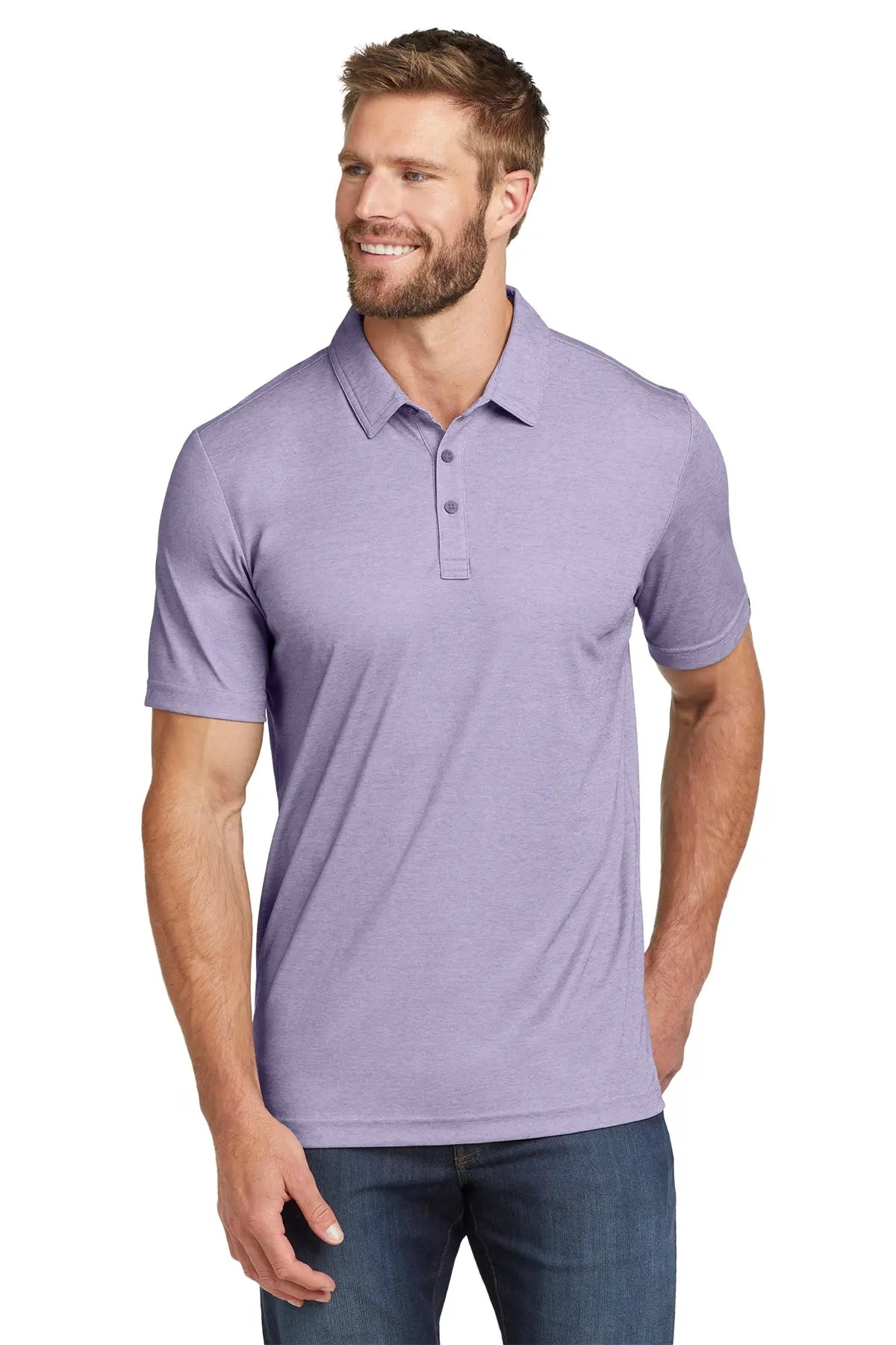 TravisMathew Oceanside Heather Polo #TM1MU412Game Over Merch