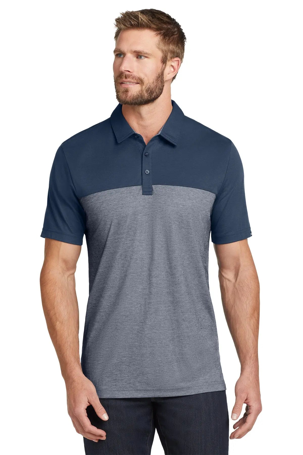 TravisMathew Oceanside Blocked Polo #TM1MU414Game Over Merch