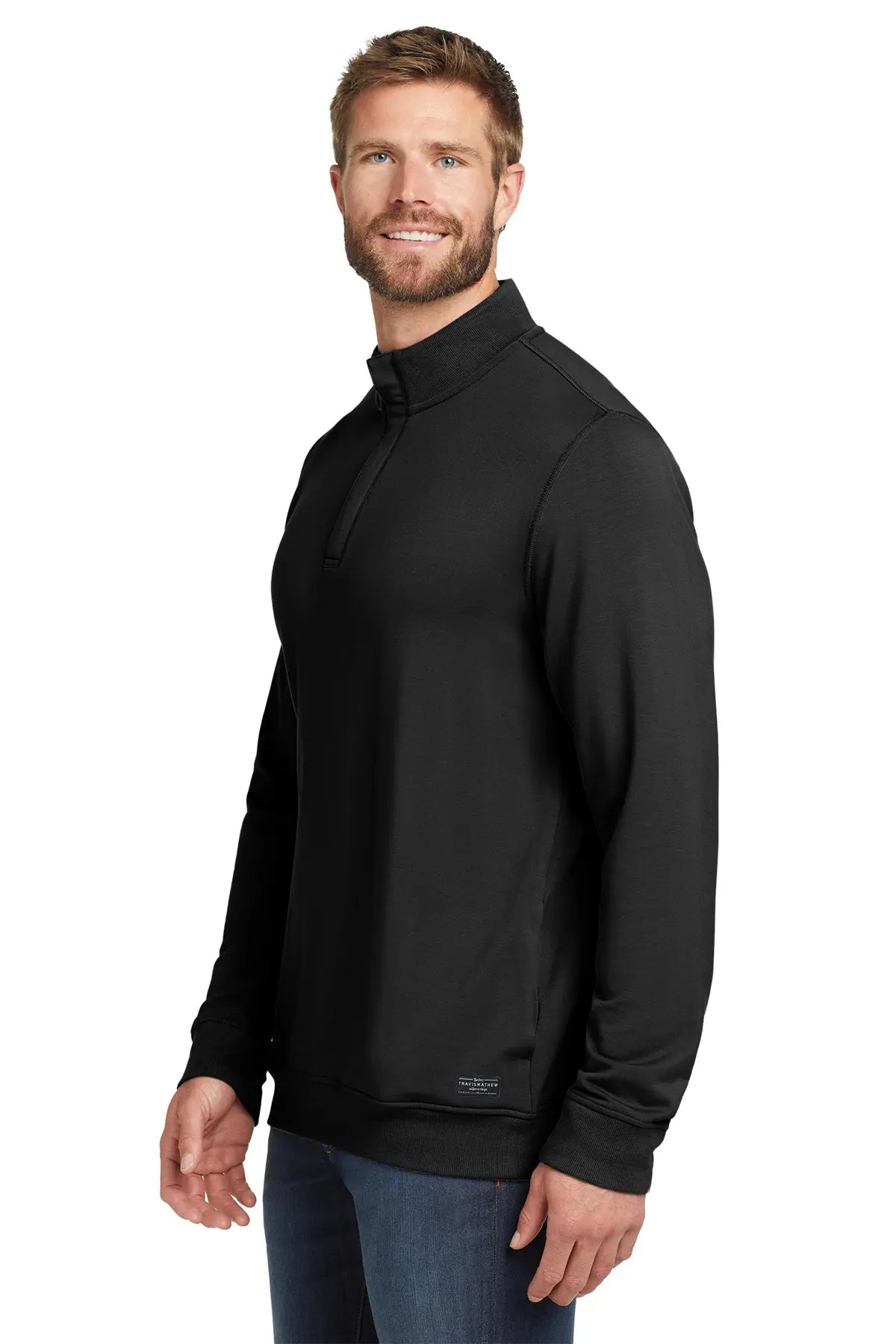 TravisMathew Newport 1/4-Zip Fleece #TM1MU419 Game Over Merch