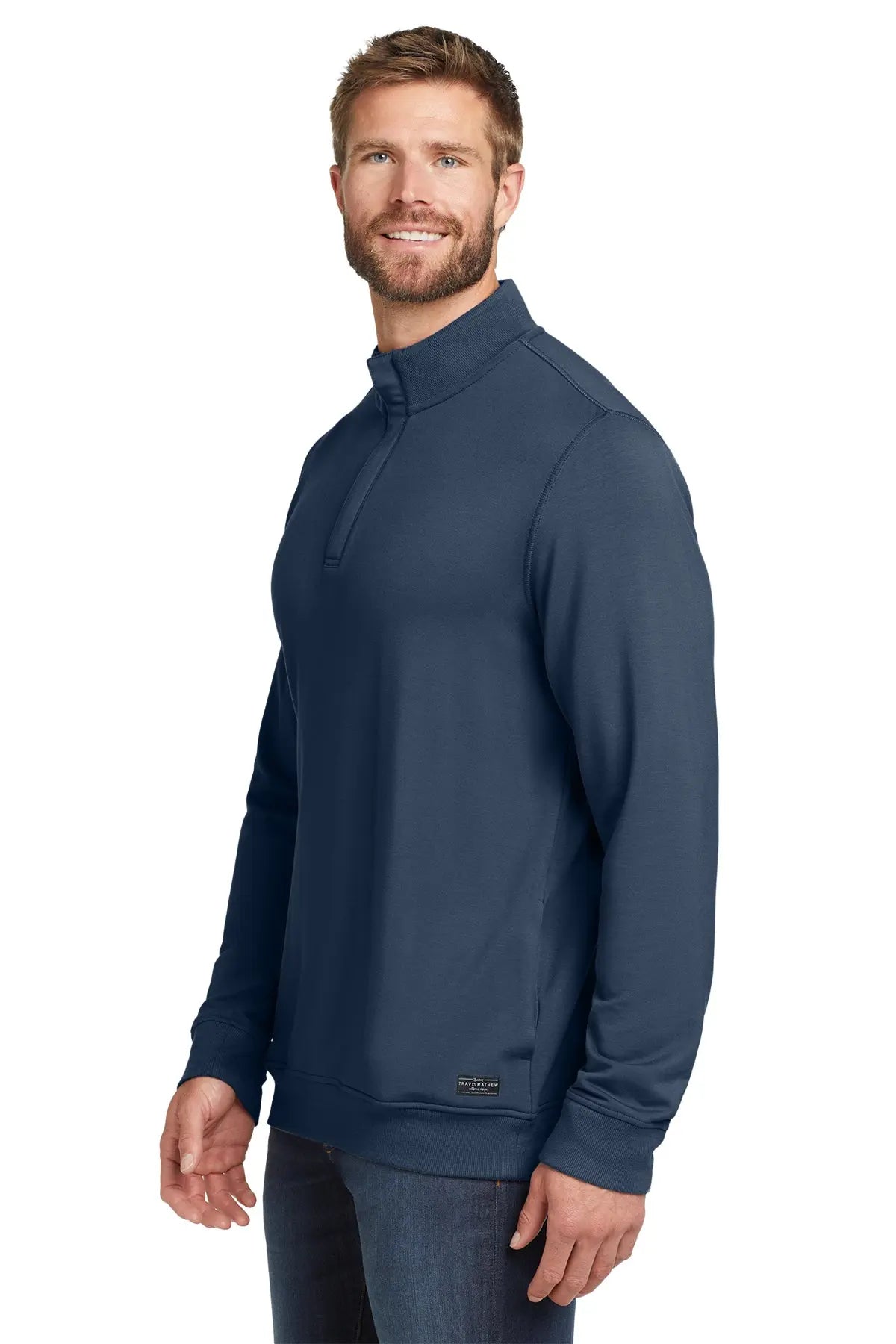 TravisMathew Newport 1/4-Zip Fleece #TM1MU419 Game Over Merch
