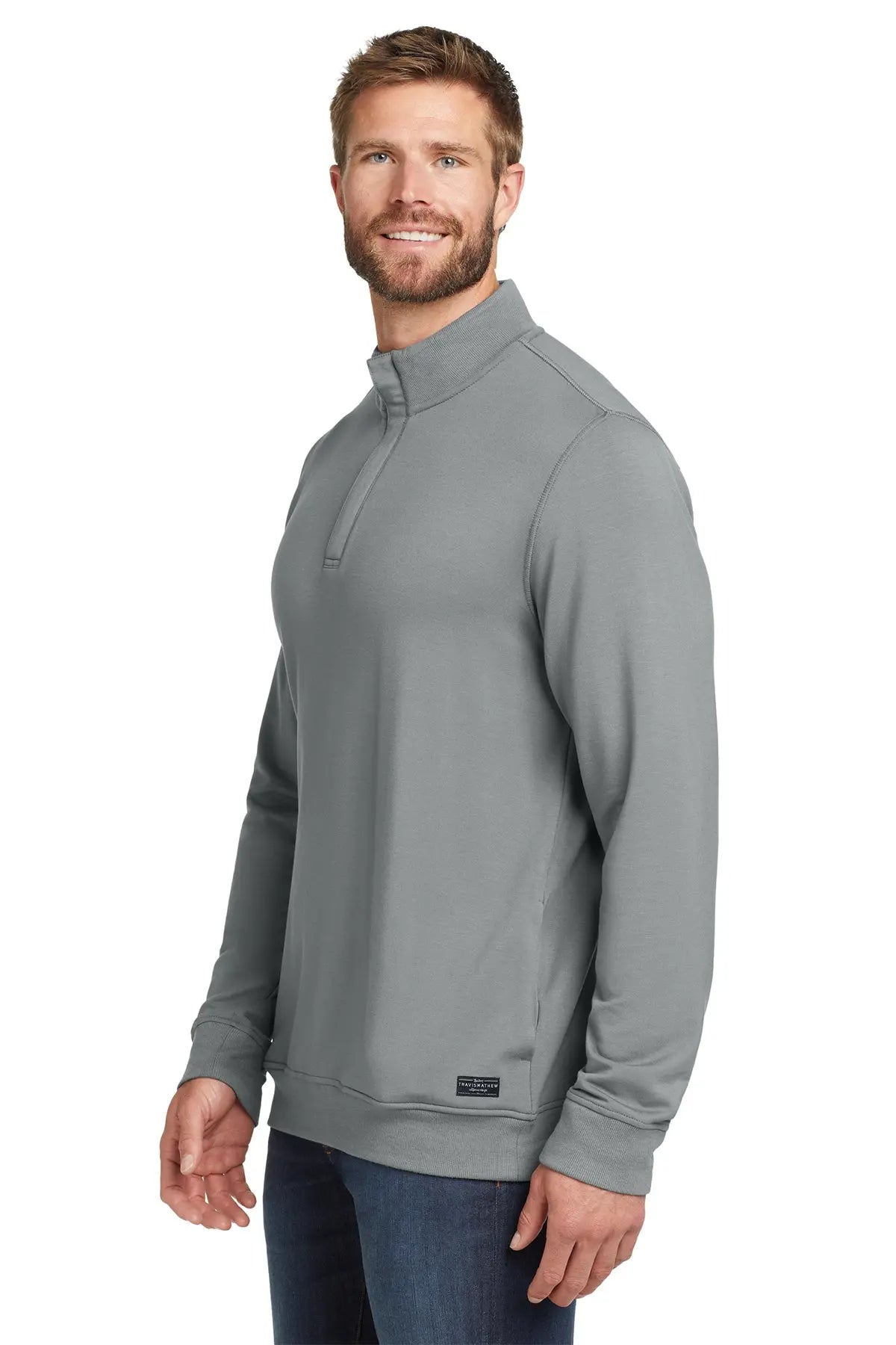TravisMathew Newport 1/4-Zip Fleece #TM1MU419 Game Over Merch
