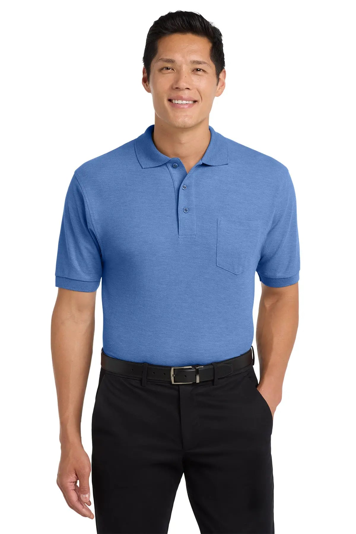 Port Authority® Silk Touch™ Polo with Pocket #K500PGame Over Merch