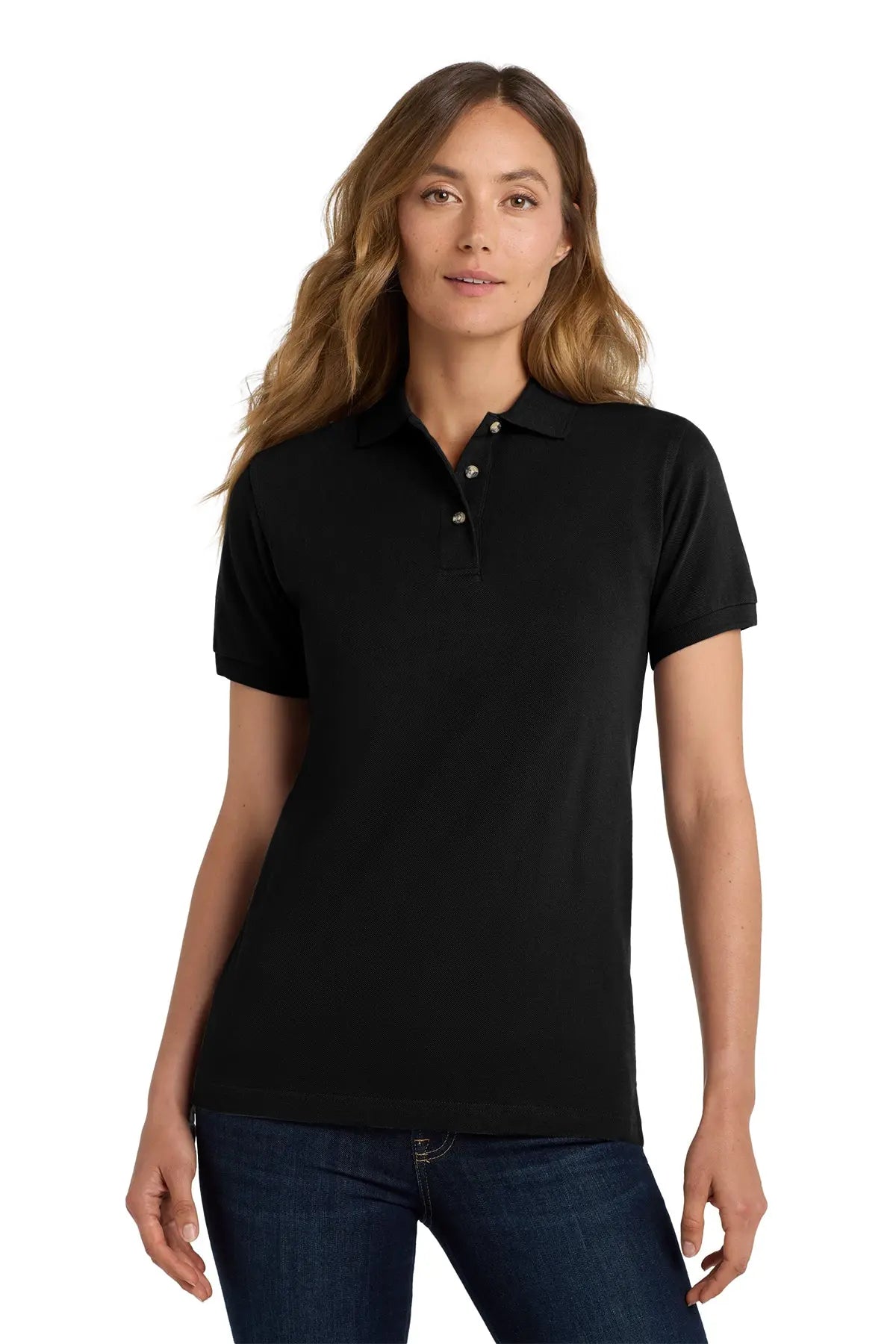 Port Authority® Women's Heavyweight Cotton Pique Polo #L420Game Over Merch