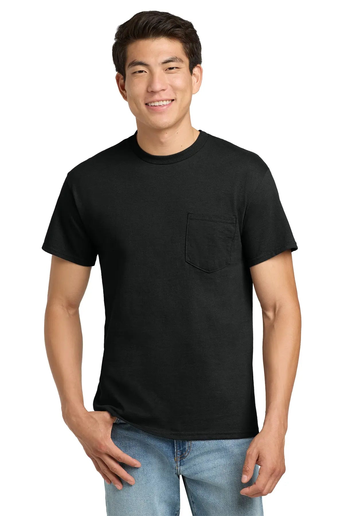 Gildan® Ultra Cotton® 100% US Cotton T-Shirt with Pocket #2300