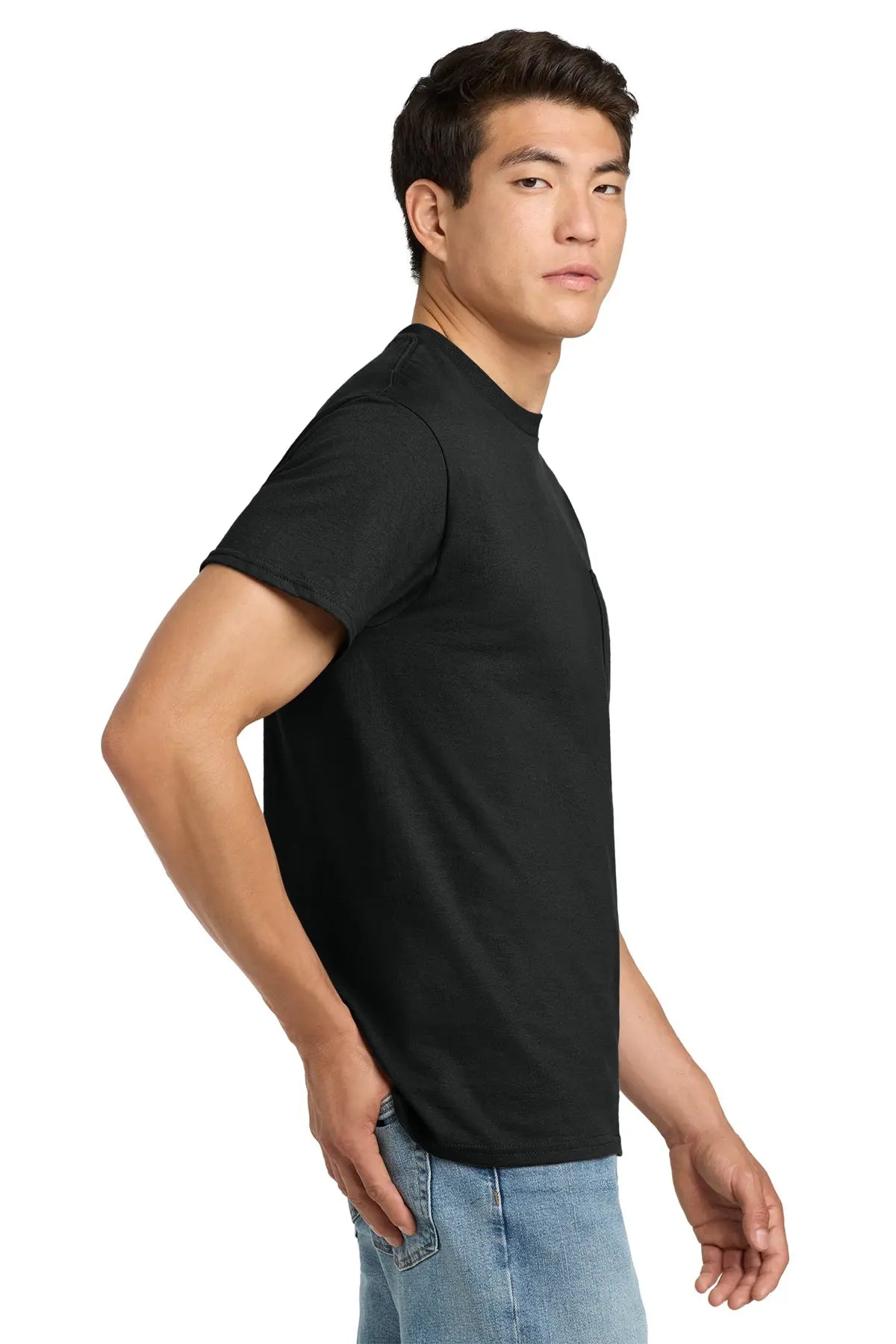 Gildan® Ultra Cotton® 100% US Cotton T-Shirt with Pocket #2300