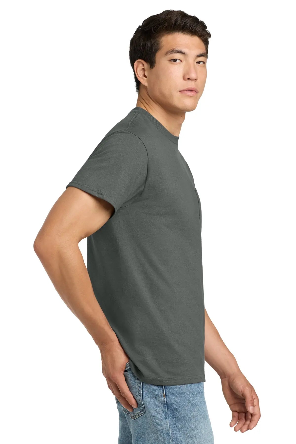 Gildan® Ultra Cotton® 100% US Cotton T-Shirt with Pocket #2300