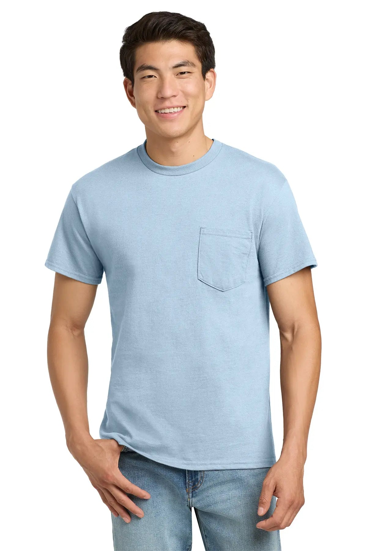Gildan® Ultra Cotton® 100% US Cotton T-Shirt with Pocket #2300