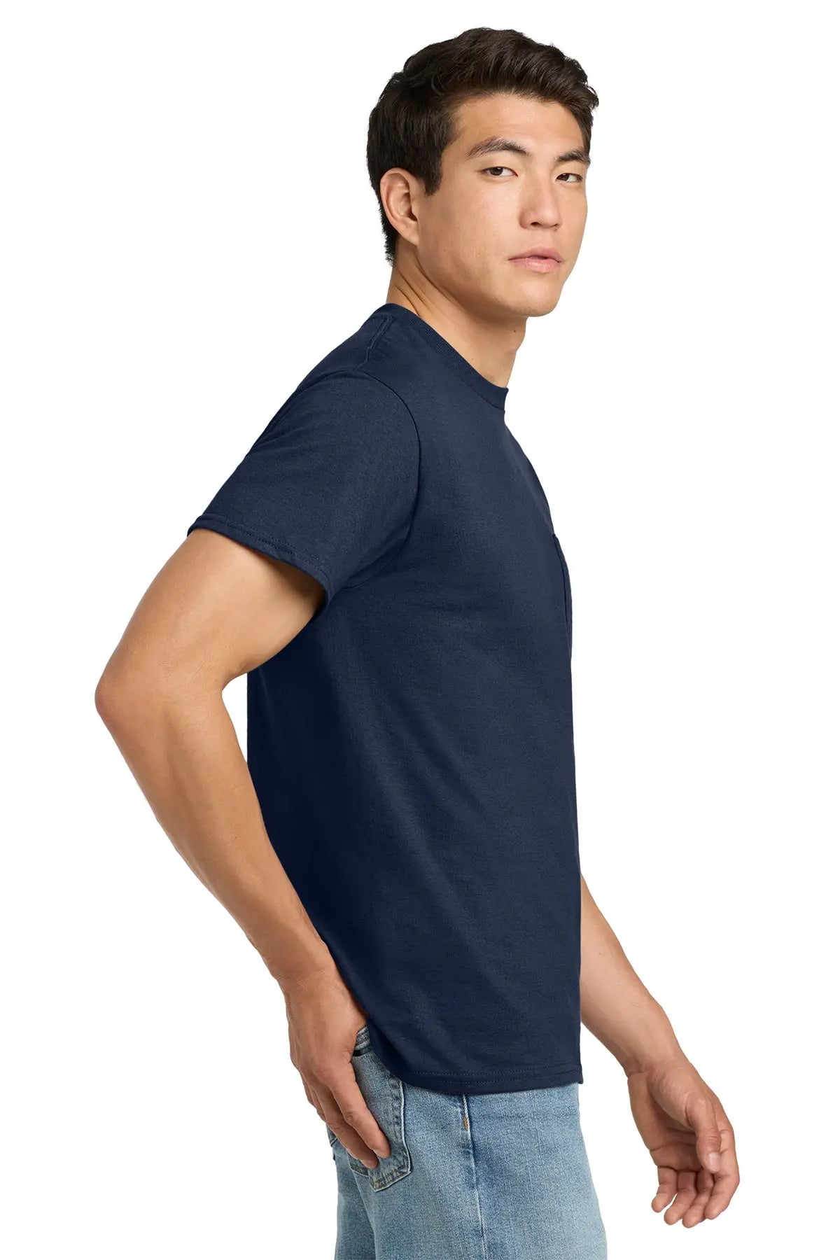 Gildan® Ultra Cotton® 100% US Cotton T-Shirt with Pocket #2300