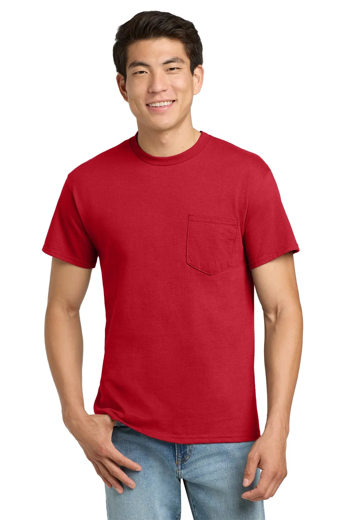 Gildan® Ultra Cotton® 100% US Cotton T-Shirt with Pocket #2300
