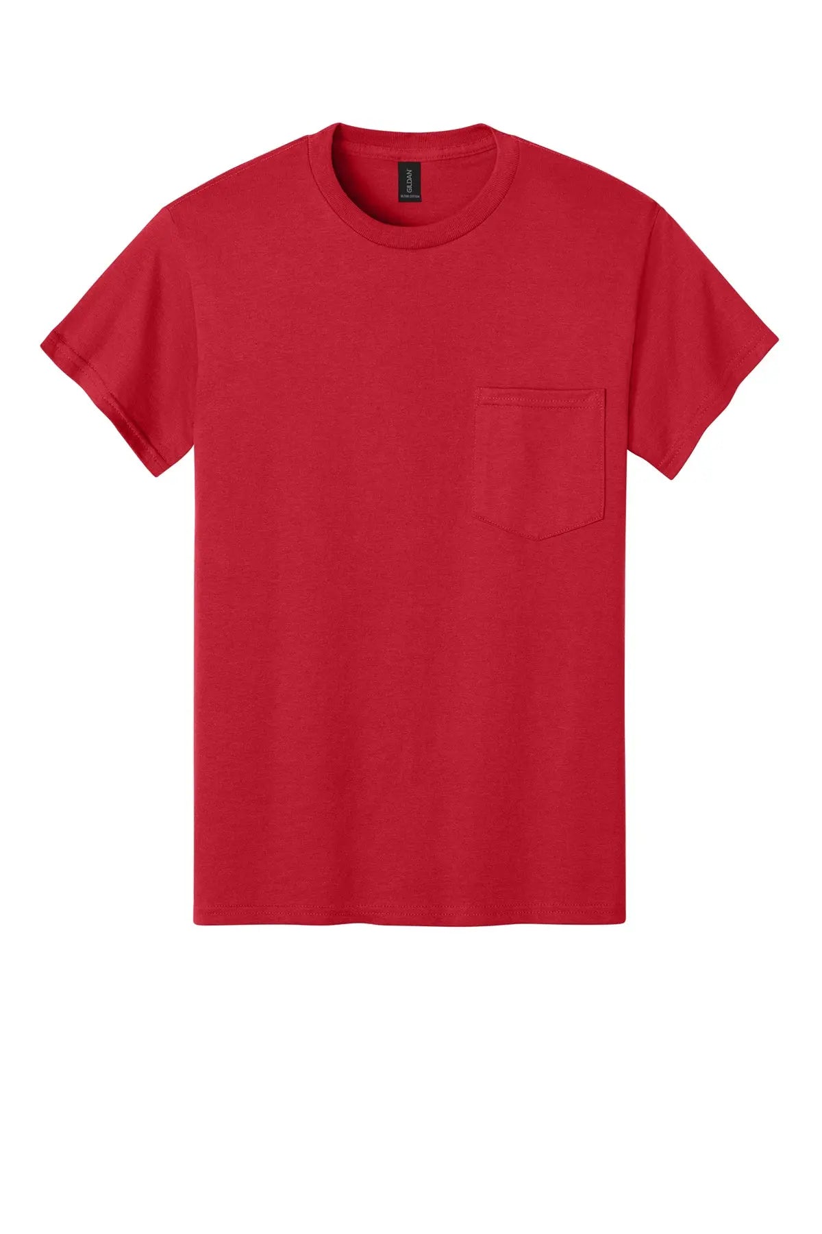 Gildan® Ultra Cotton® 100% US Cotton T-Shirt with Pocket #2300
