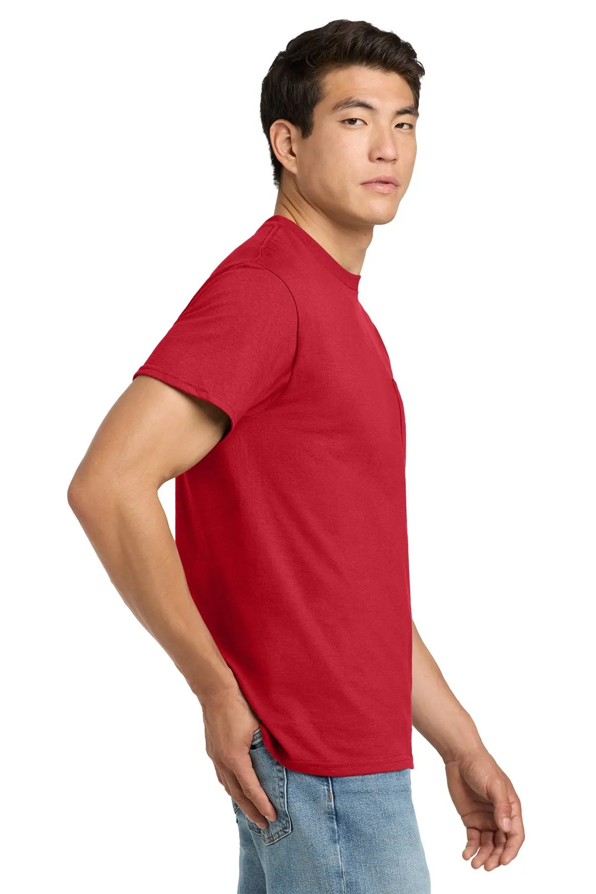 Gildan® Ultra Cotton® 100% US Cotton T-Shirt with Pocket #2300