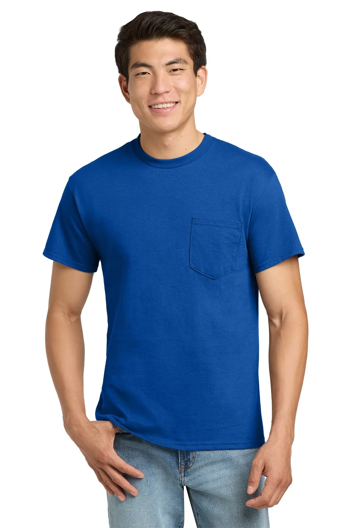 Gildan® Ultra Cotton® 100% US Cotton T-Shirt with Pocket #2300