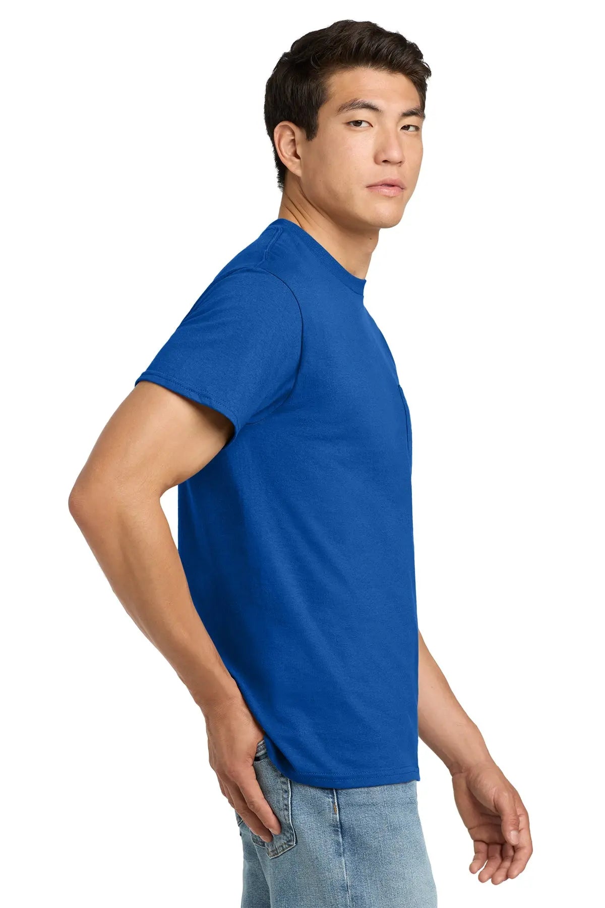 Gildan® Ultra Cotton® 100% US Cotton T-Shirt with Pocket #2300