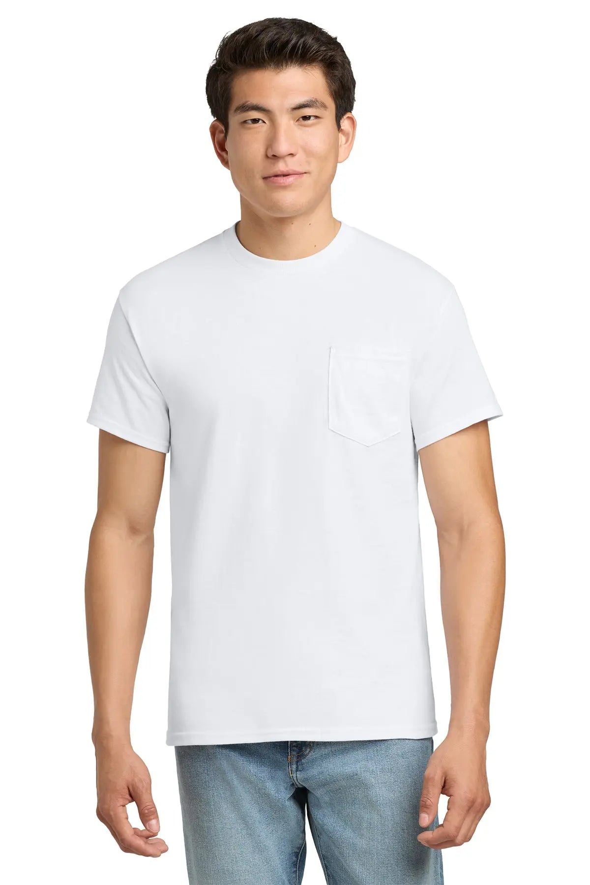 Gildan® Ultra Cotton® 100% US Cotton T-Shirt with Pocket #2300