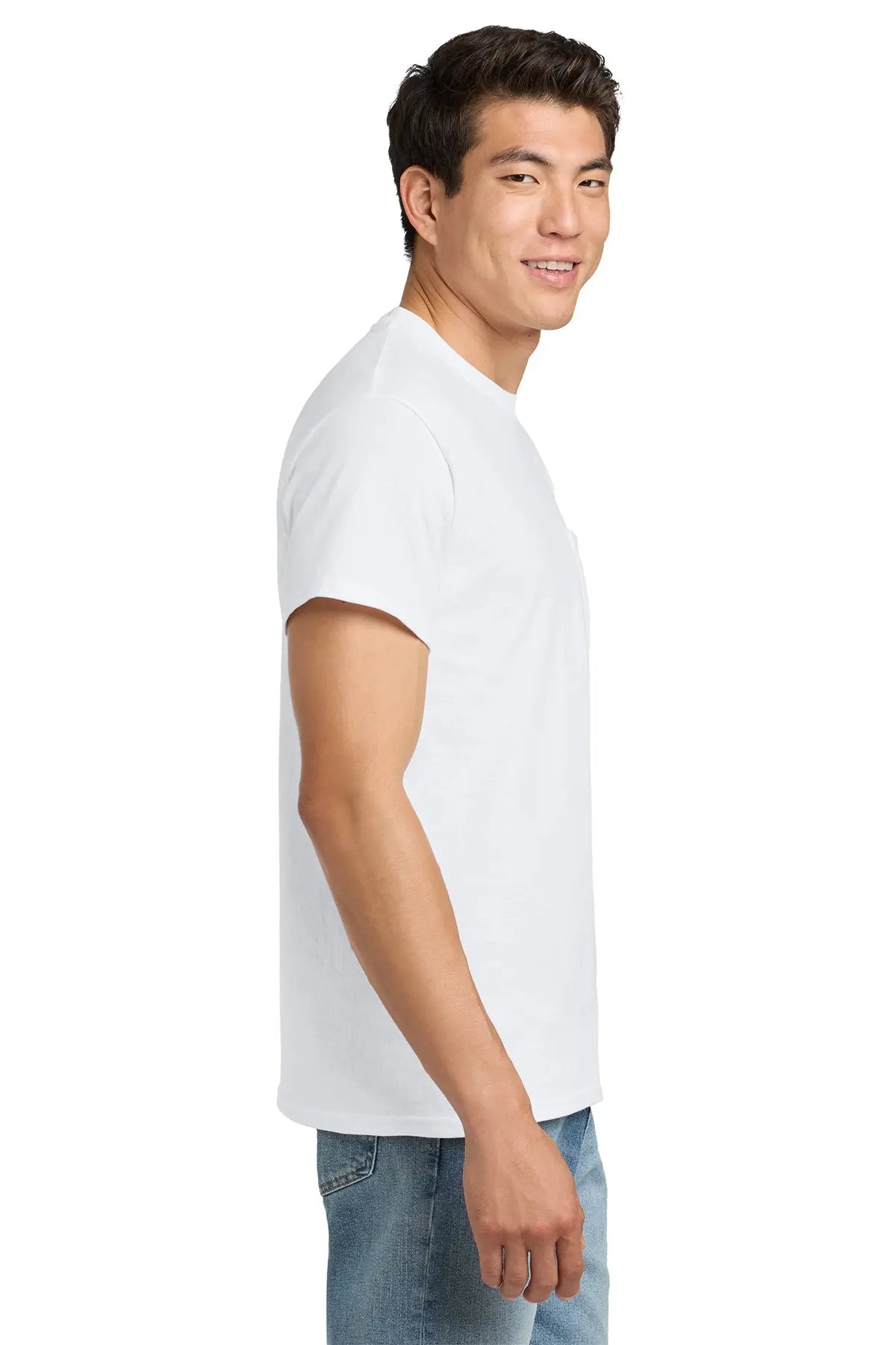 Gildan® Ultra Cotton® 100% US Cotton T-Shirt with Pocket #2300