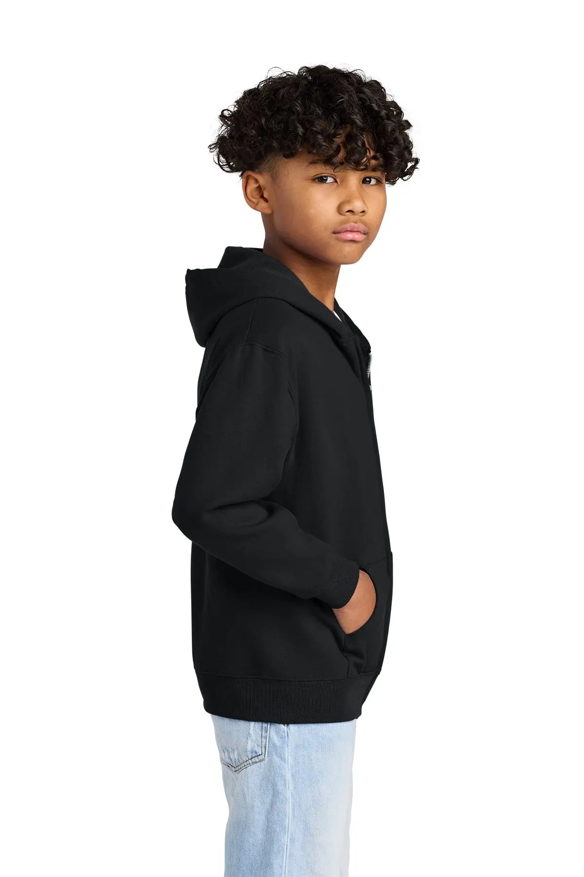 Jerzees® Youth NuBlend® Full-Zip Hooded Sweatshirt #993B