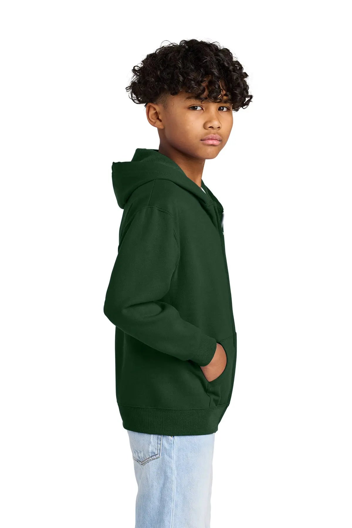 Jerzees® Youth NuBlend® Full-Zip Hooded Sweatshirt #993B