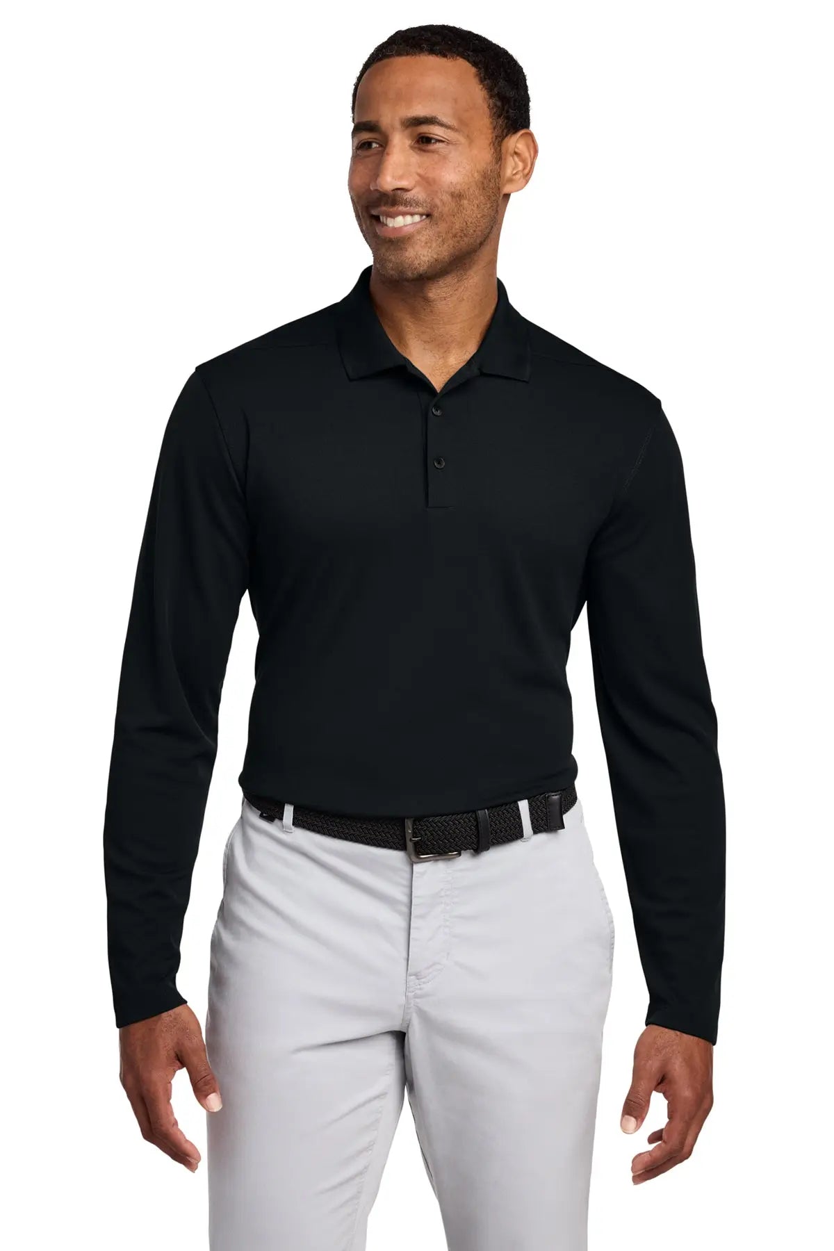 Nike Dri-FIT Micro Pique 2.0 Long Sleeve Polo #NKDC2104Game Over Merch