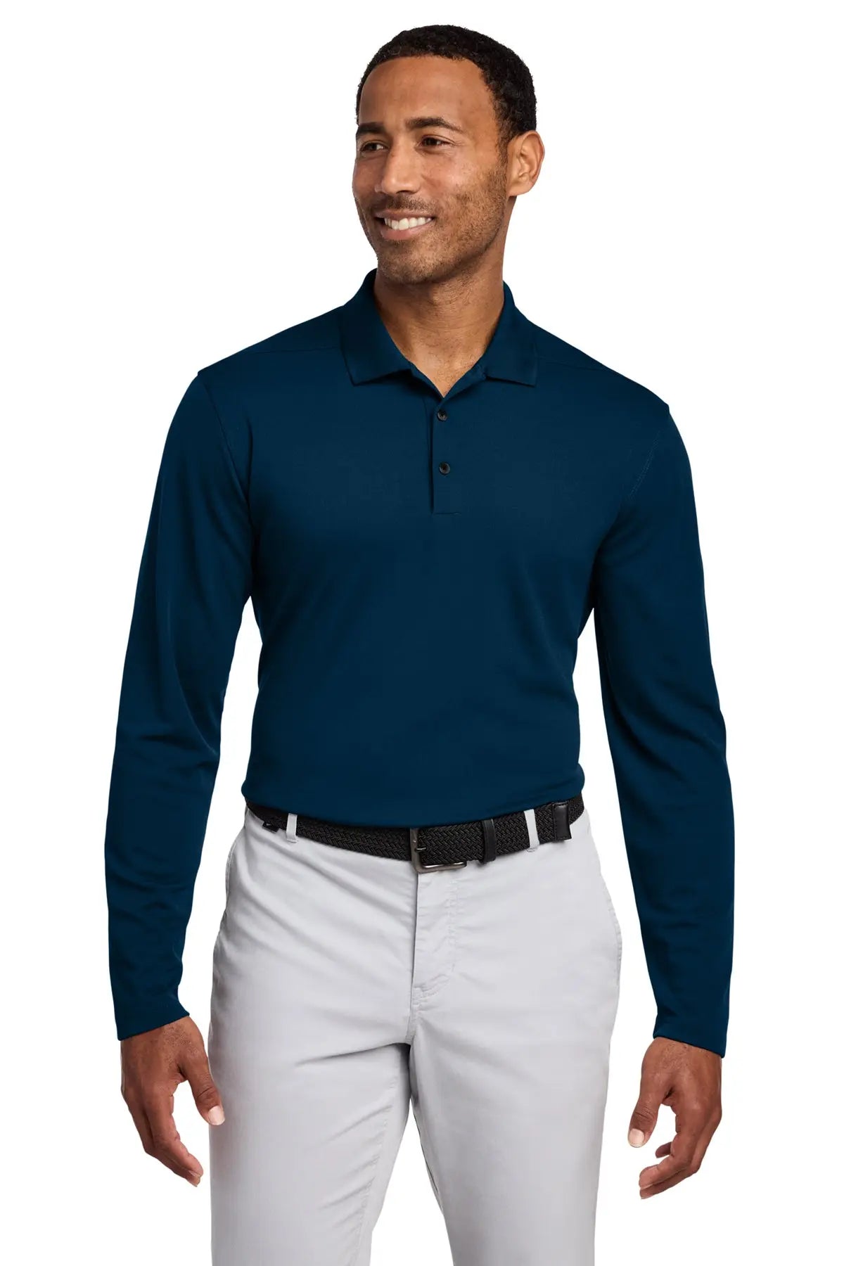 Nike Dri-FIT Micro Pique 2.0 Long Sleeve Polo #NKDC2104Game Over Merch