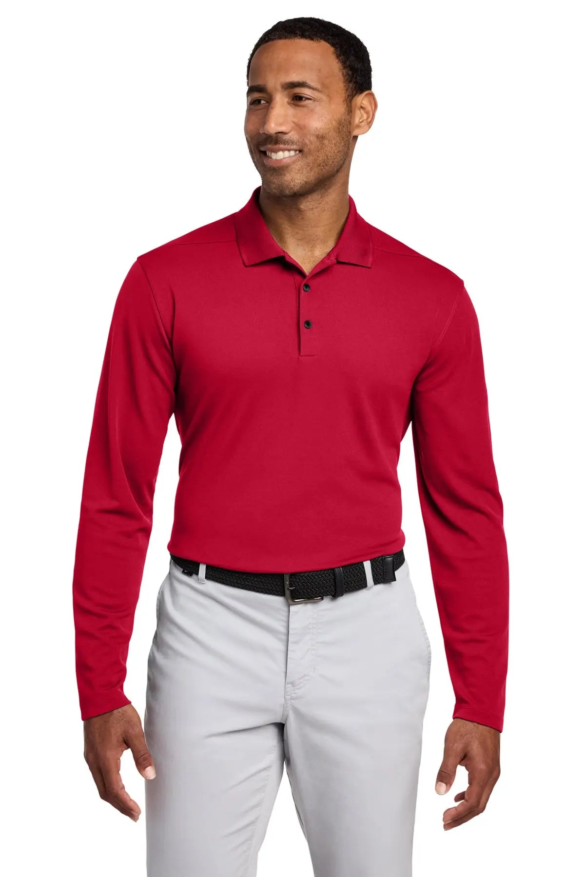 Nike Dri-FIT Micro Pique 2.0 Long Sleeve Polo #NKDC2104Game Over Merch