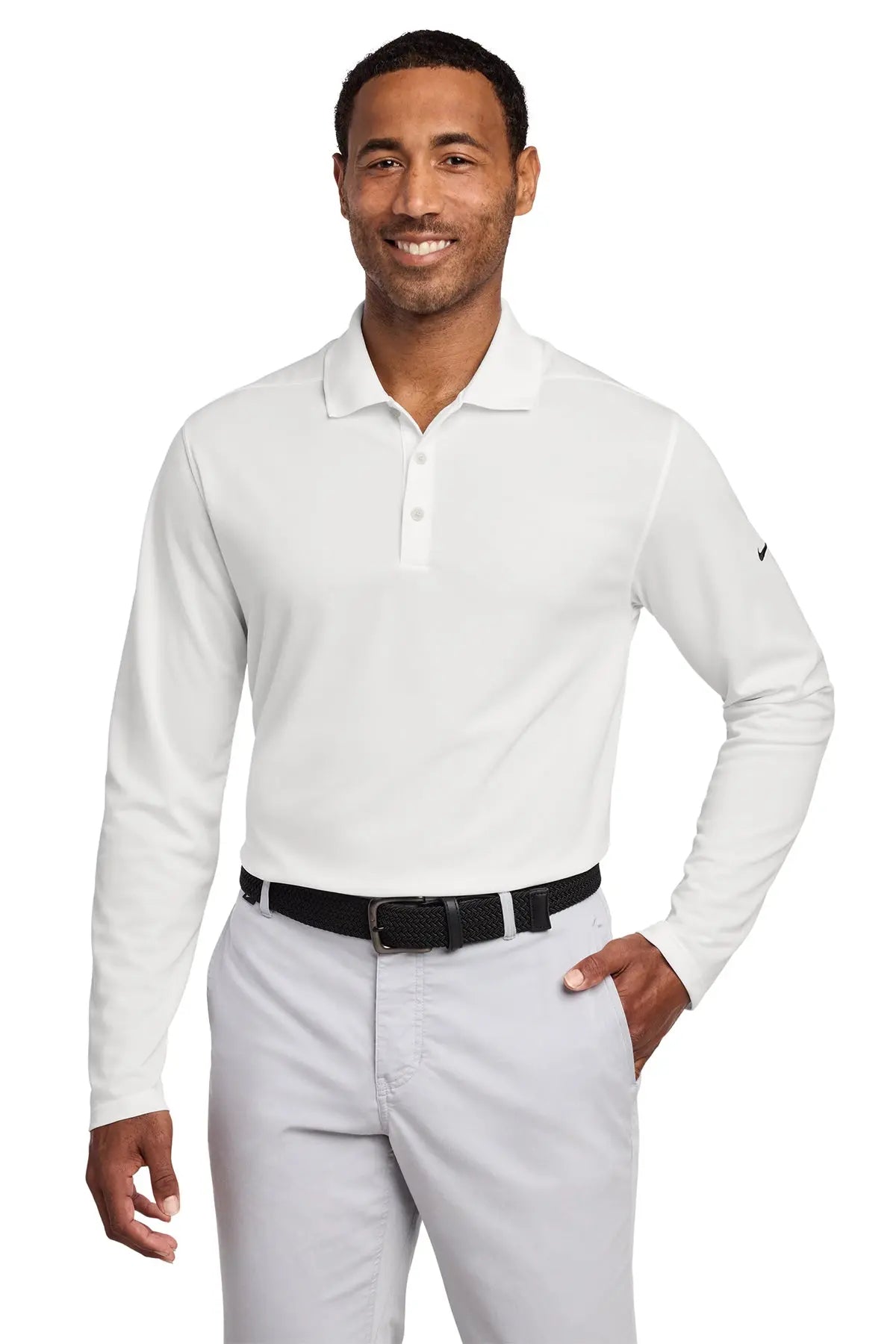 Nike Dri-FIT Micro Pique 2.0 Long Sleeve Polo #NKDC2104Game Over Merch