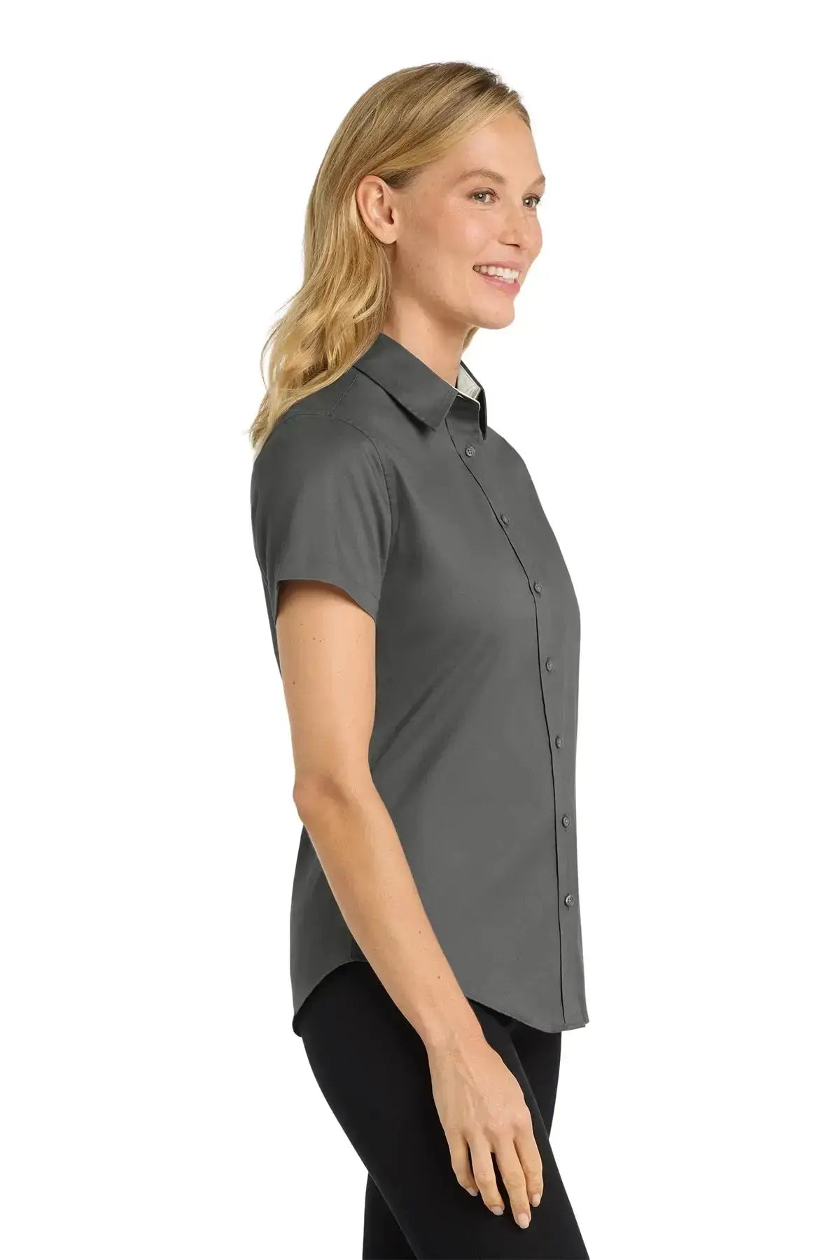Port Authority® Women's Short Sleeve Easy Care Shirt #L508 Game Over Merch