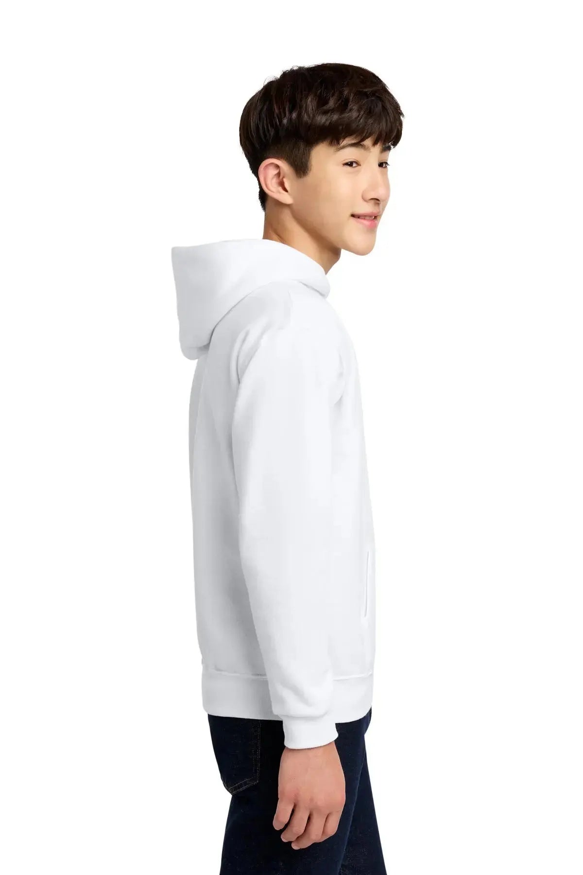 Jerzees® Youth NuBlend® Pullover Hooded Sweatshirt #996Y Game Over Merch