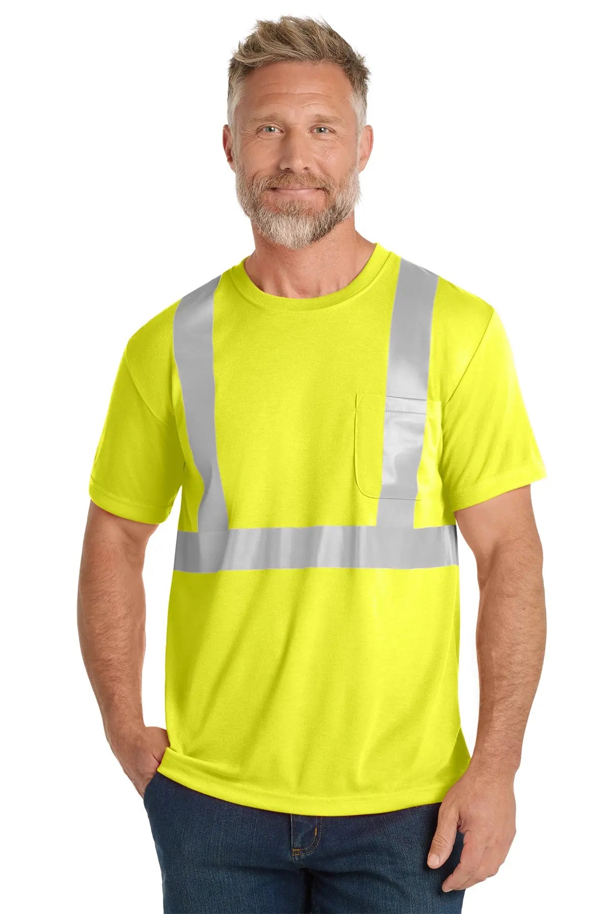 CornerStone® ANSI 107 Class 2 Safety T-Shirt #CS401