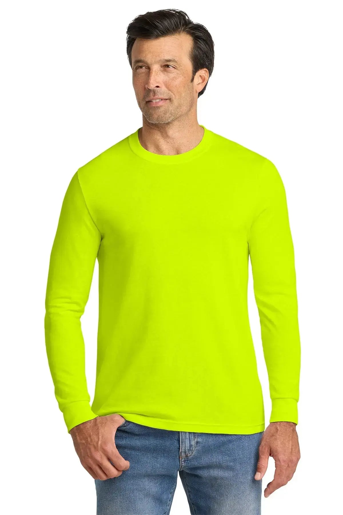 Volunteer Knitwear™ All-American Long Sleeve Tee #VL100LS Game Over Merch