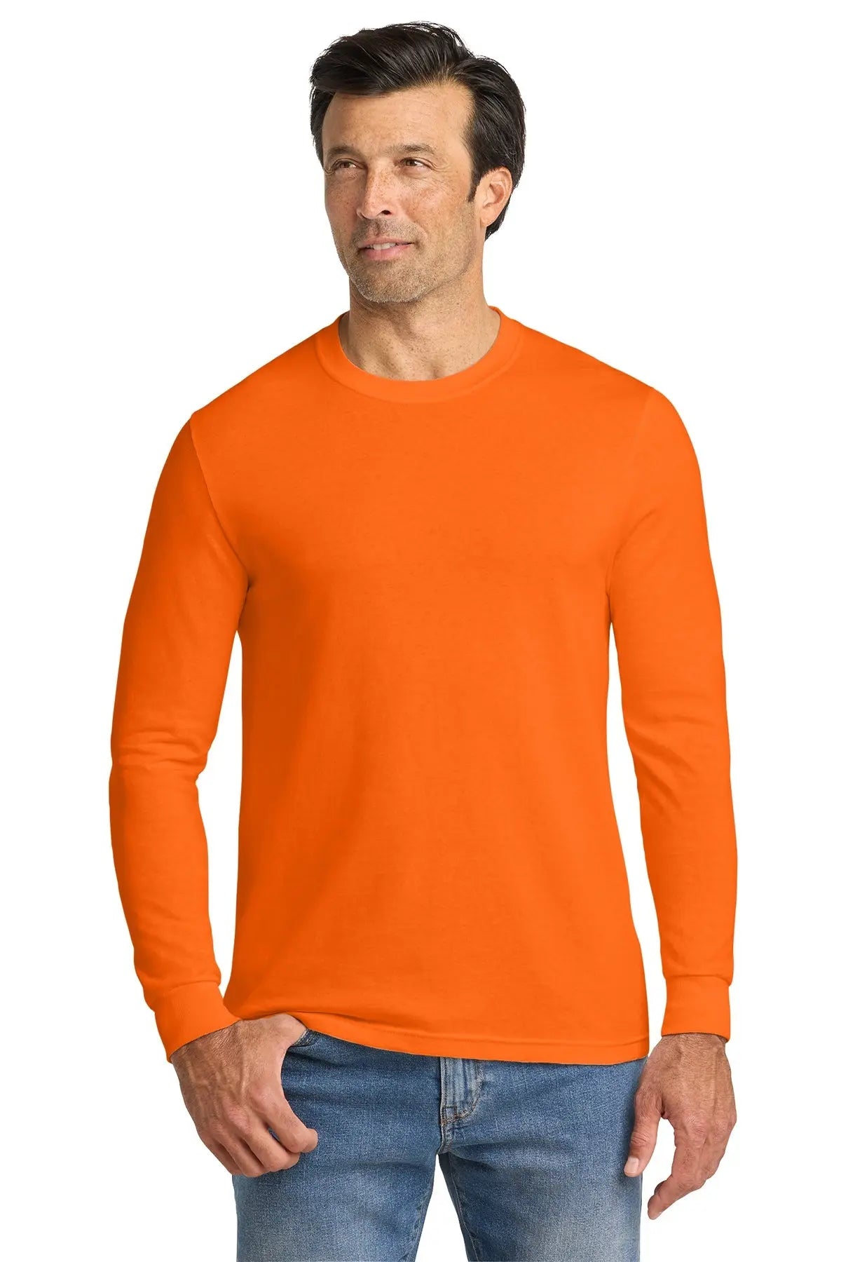 Volunteer Knitwear™ All-American Long Sleeve Tee #VL100LS Game Over Merch