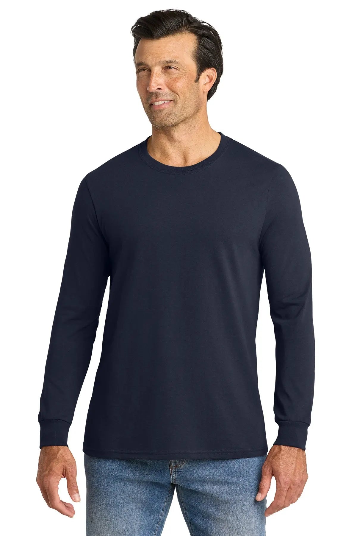 Volunteer Knitwear™ All-American Long Sleeve Tee #VL100LS Game Over Merch