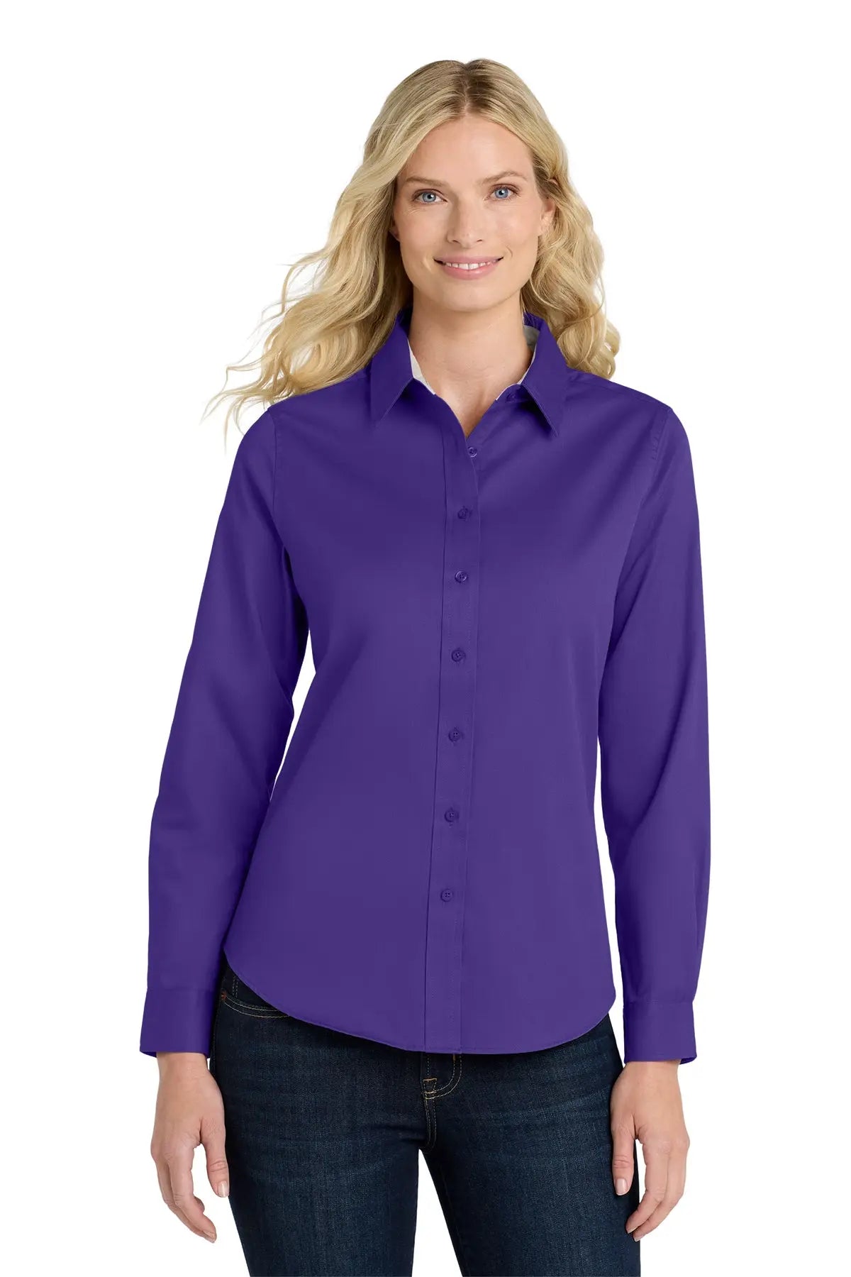 Port Authority® Women's Long Sleeve Easy Care Shirt #L608