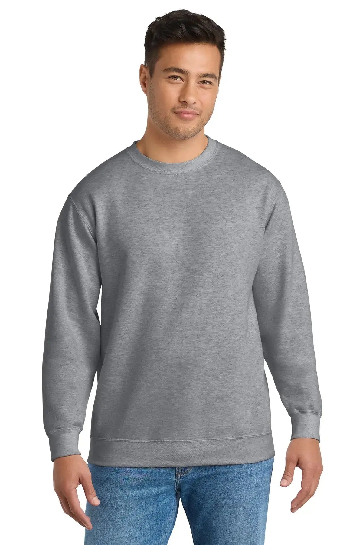 Port & Co™ Essential Fleece Crewneck Sweatshirt #PC90 Game Over Merch