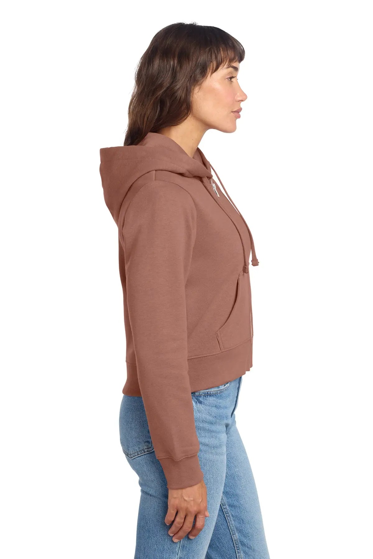 District® Women’s V.I.T.™ Fleece Full-Zip Hoodie #DT6103