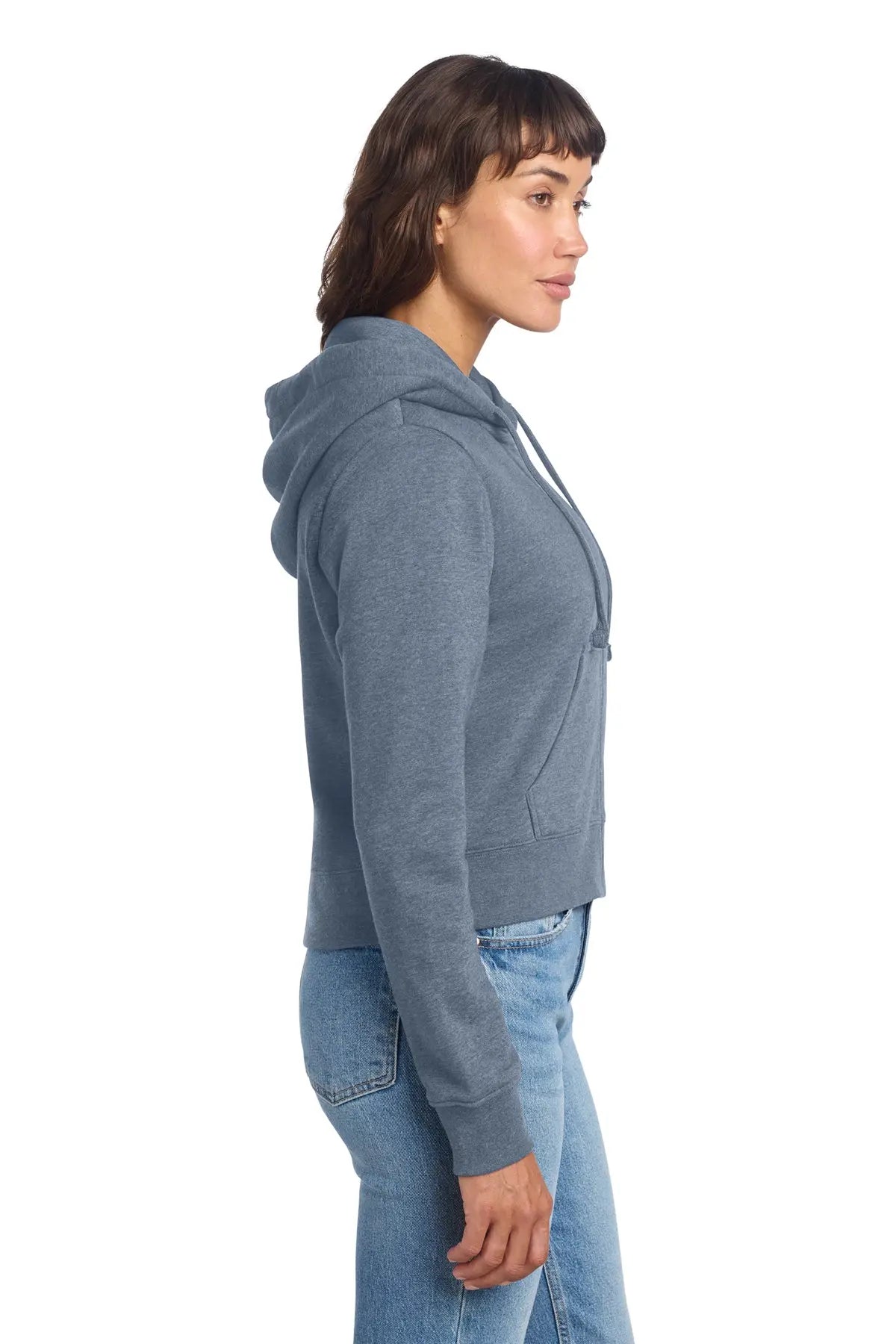 District® Women’s V.I.T.™ Fleece Full-Zip Hoodie #DT6103