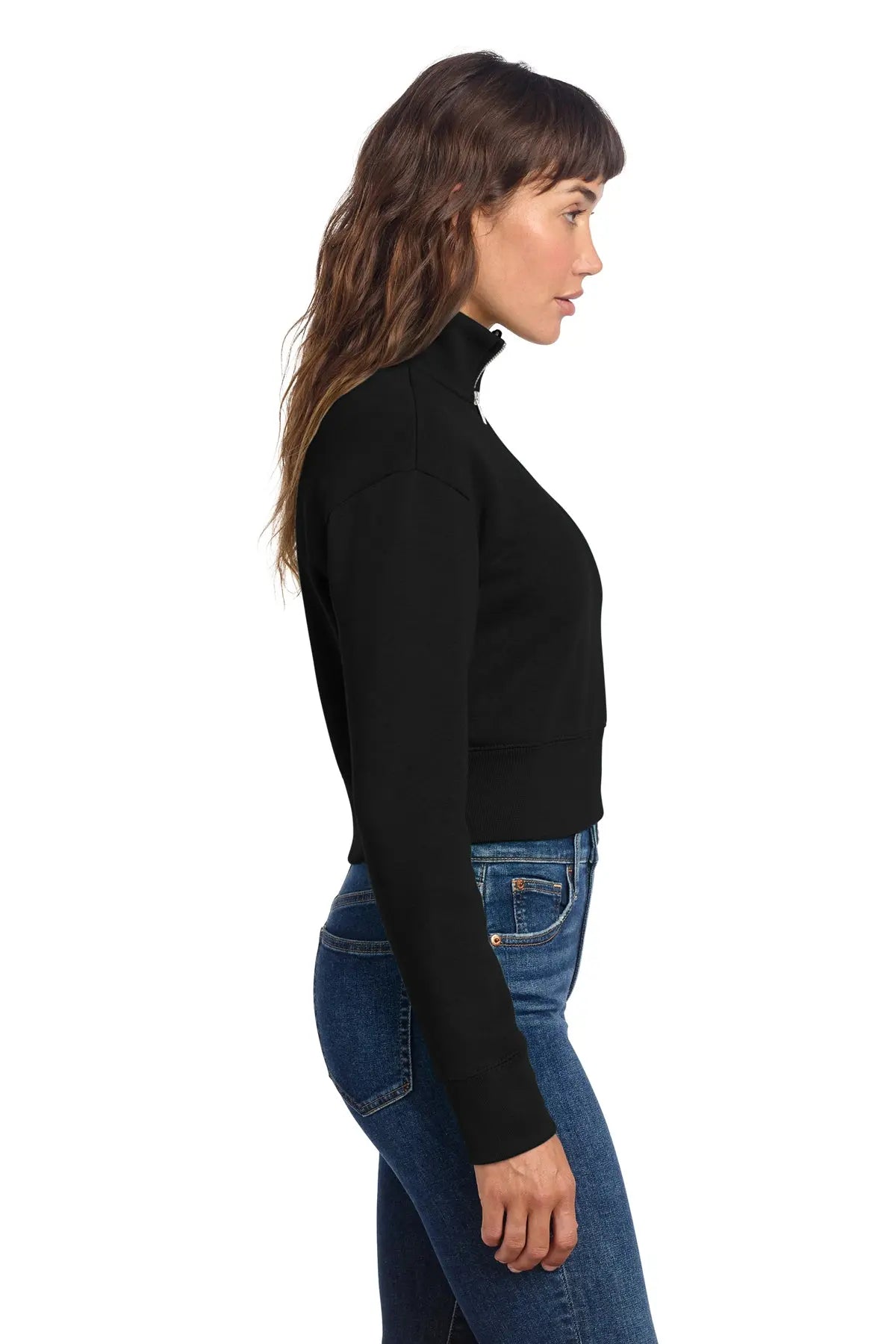 District® Women’s V.I.T.™ Fleece 1/2-Zip #DT6111 Game Over Merch