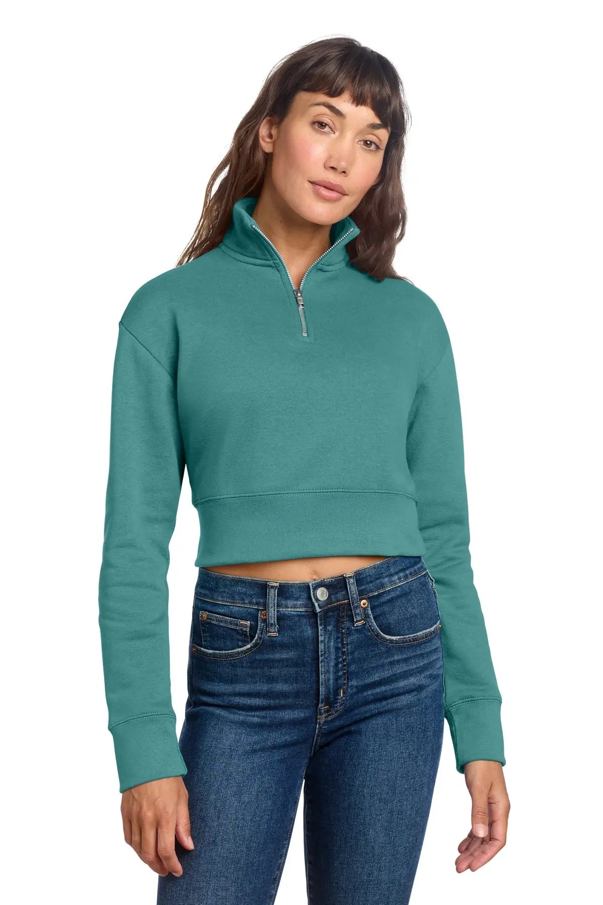 District® Women’s V.I.T.™ Fleece 1/2-Zip #DT6111 Game Over Merch