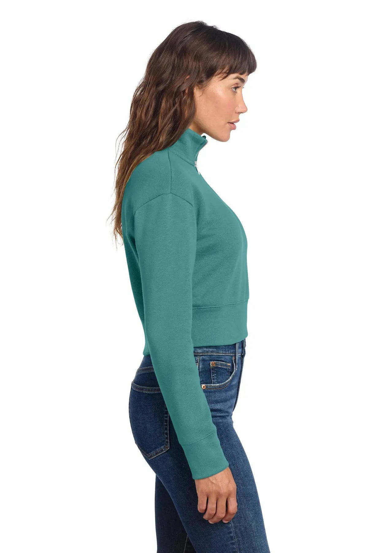 District® Women’s V.I.T.™ Fleece 1/2-Zip #DT6111 Game Over Merch